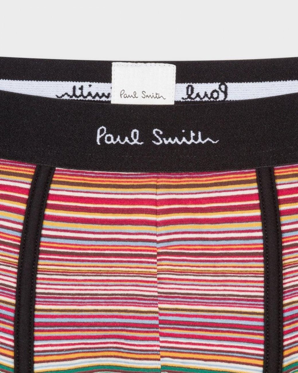 Paul Smith Red 5-Pack Organic Cotton Signature Stripe Mixed Boxer Briefs for men