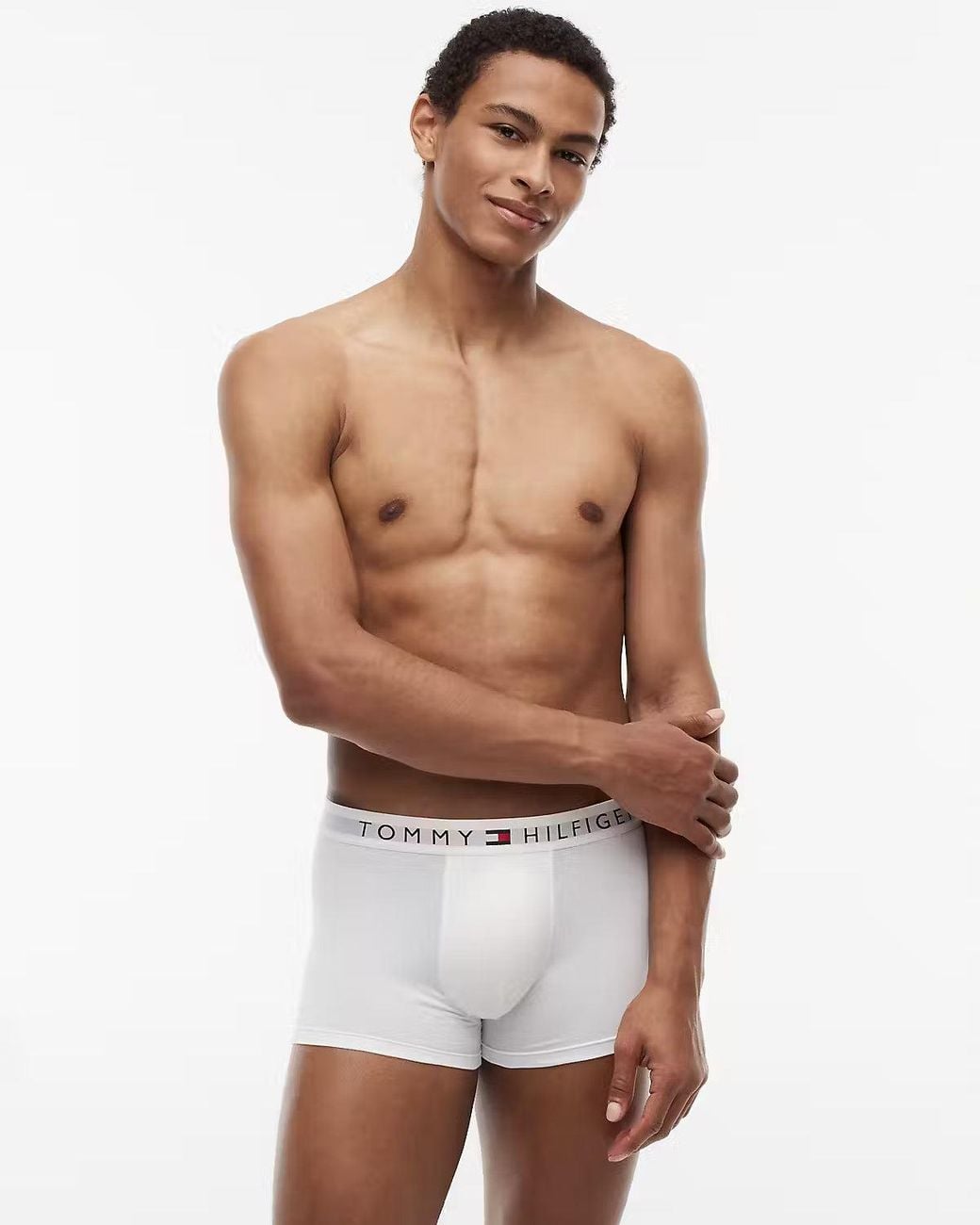Tommy Hilfiger Blue 3 Pack Waistband Trunks for men