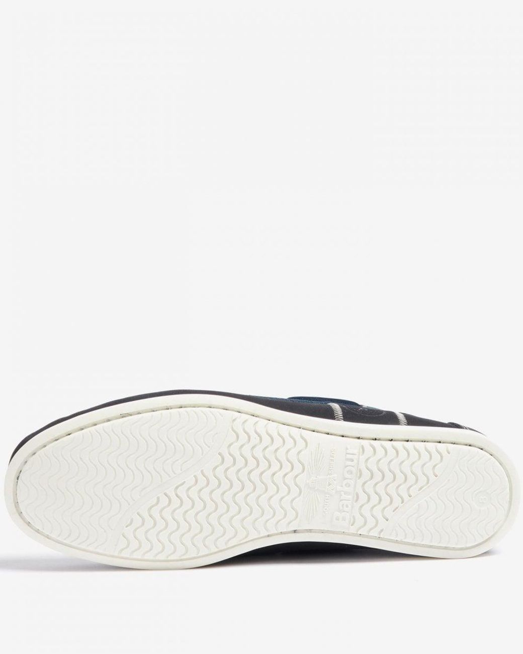 Barbour Blue Wake Boat Shoes for men