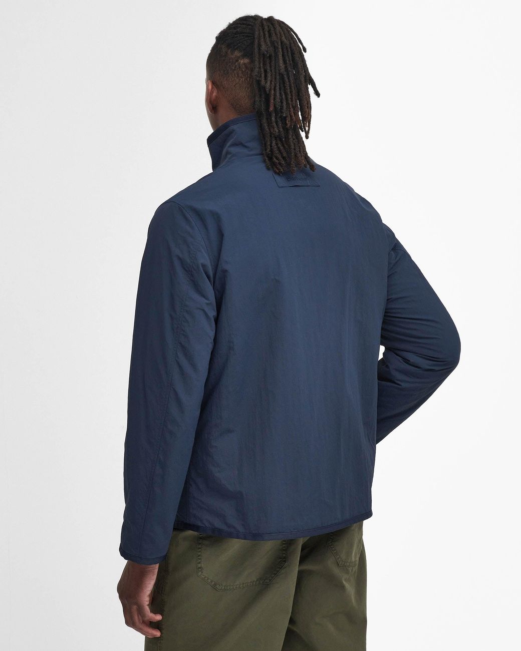 Barbour Blue Reversible Fleece Jacket for men