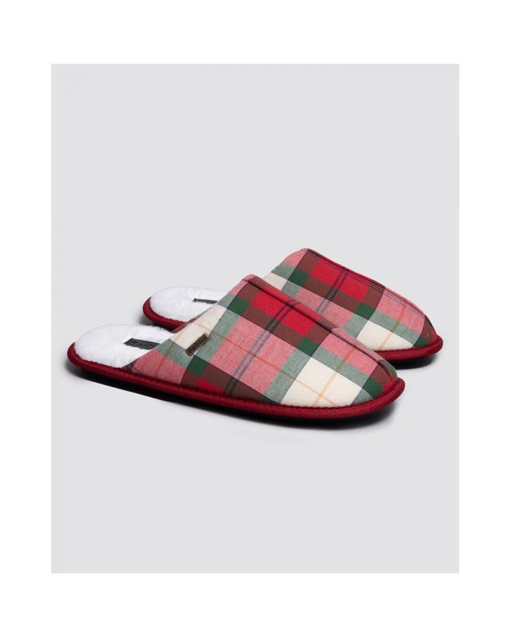 Barbour Young Slippers in Red for Men | Lyst