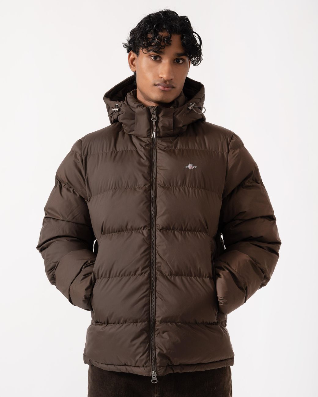 Gant Brown Active Cloud Jacket for men