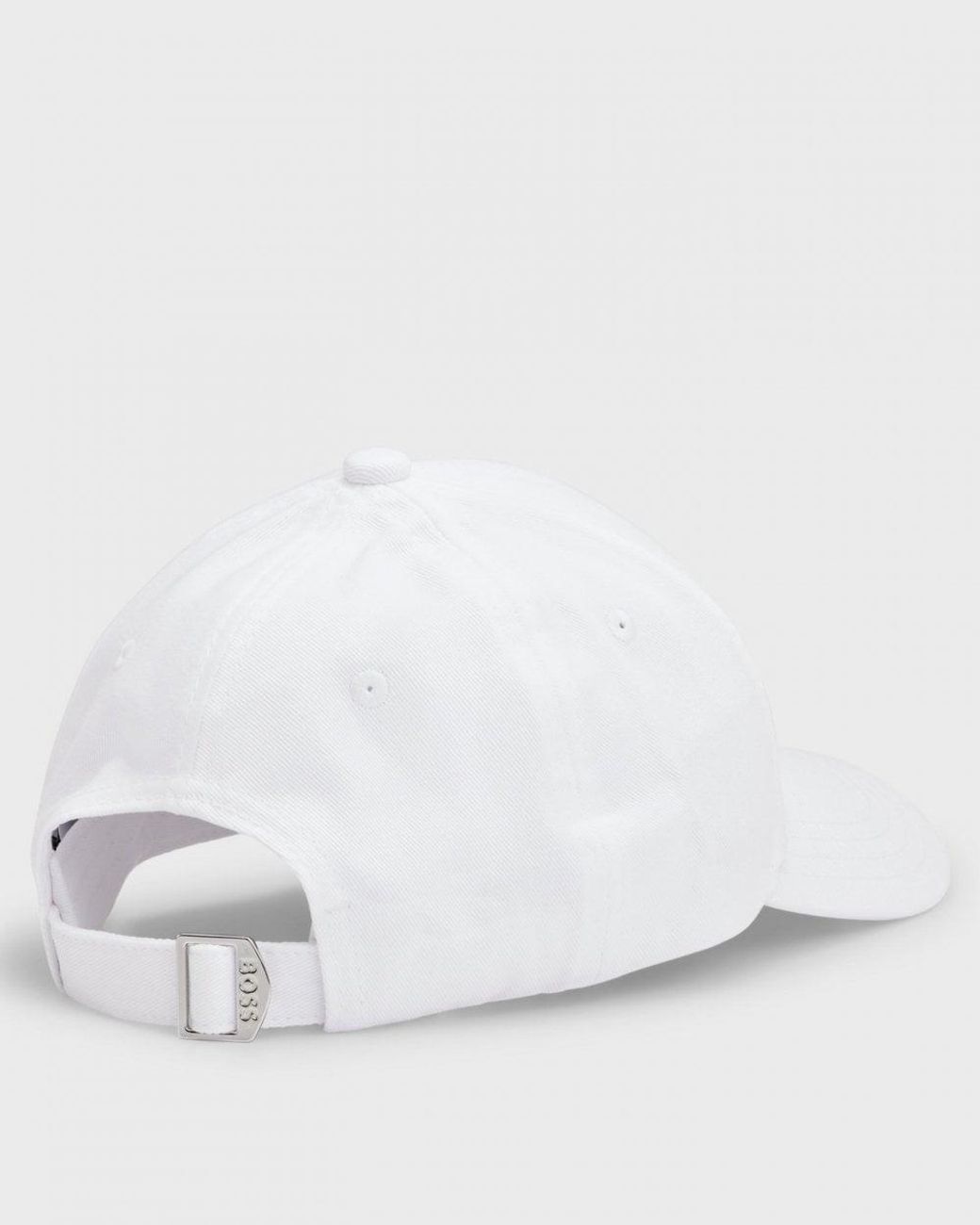 Boss White Zed Cotton-Twill Six-Panel Cap With Embroidered Logo Nos for men