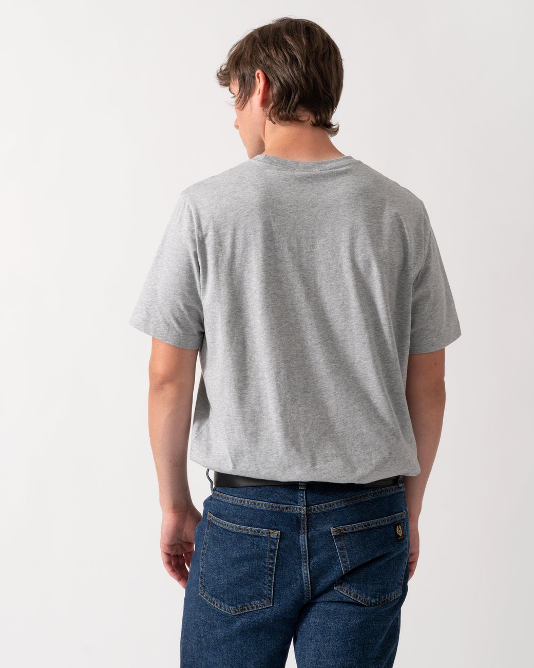 Paul Smith Gray Ps Regular Fit Cotton Zebra Logo T-Shirt for men