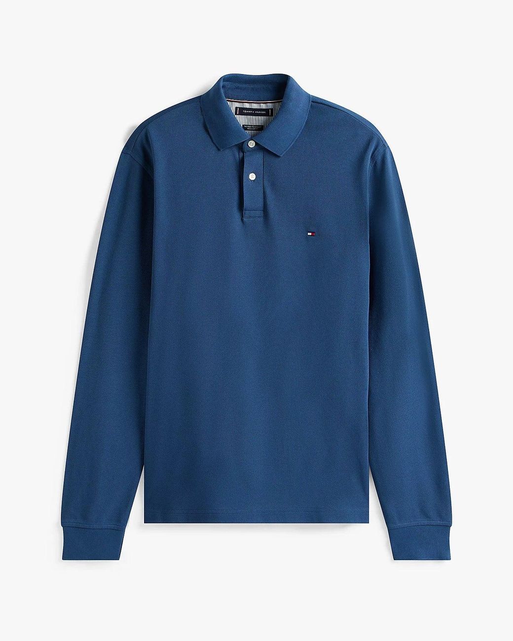 Tommy Hilfiger Blue 1985 Regular Long Sleeve Polo Shirt for men