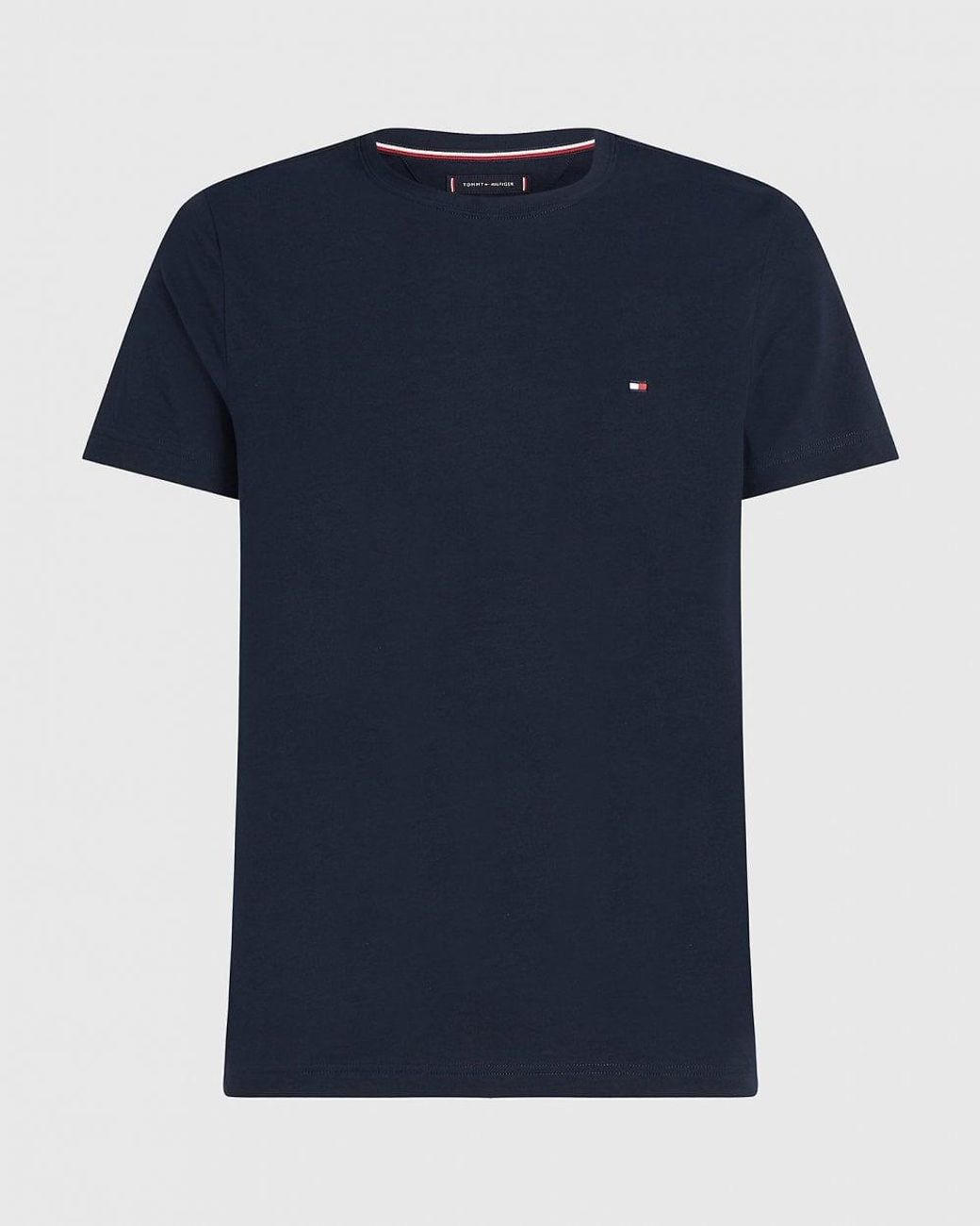 Tommy Hilfiger Blue Core Stretch Slim C-Neck T-Shirt for men