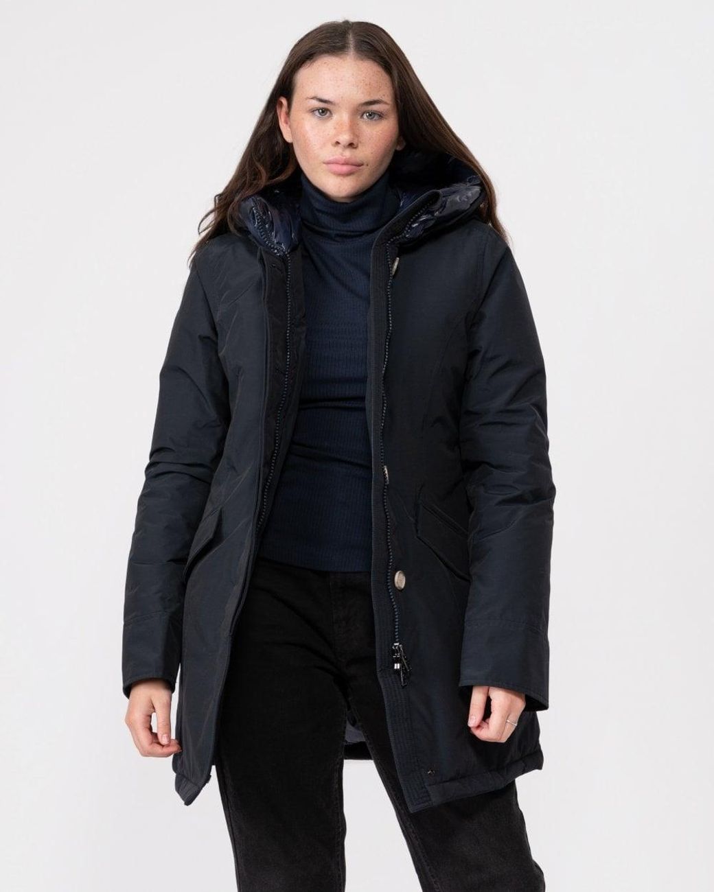 Woolrich Arctic Parka in Black | Lyst