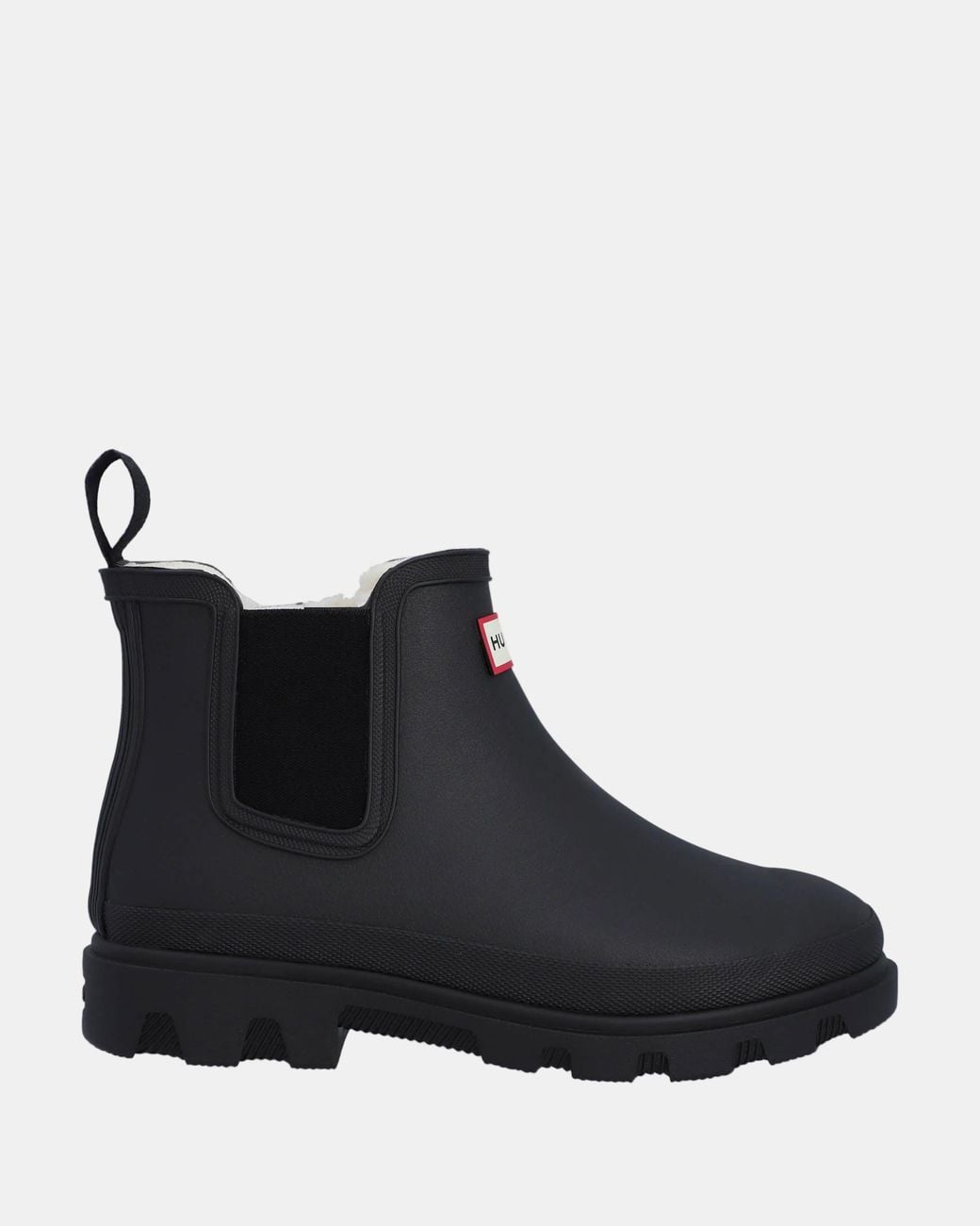 Hunter Black Downpour Chelsea Insulated Boot