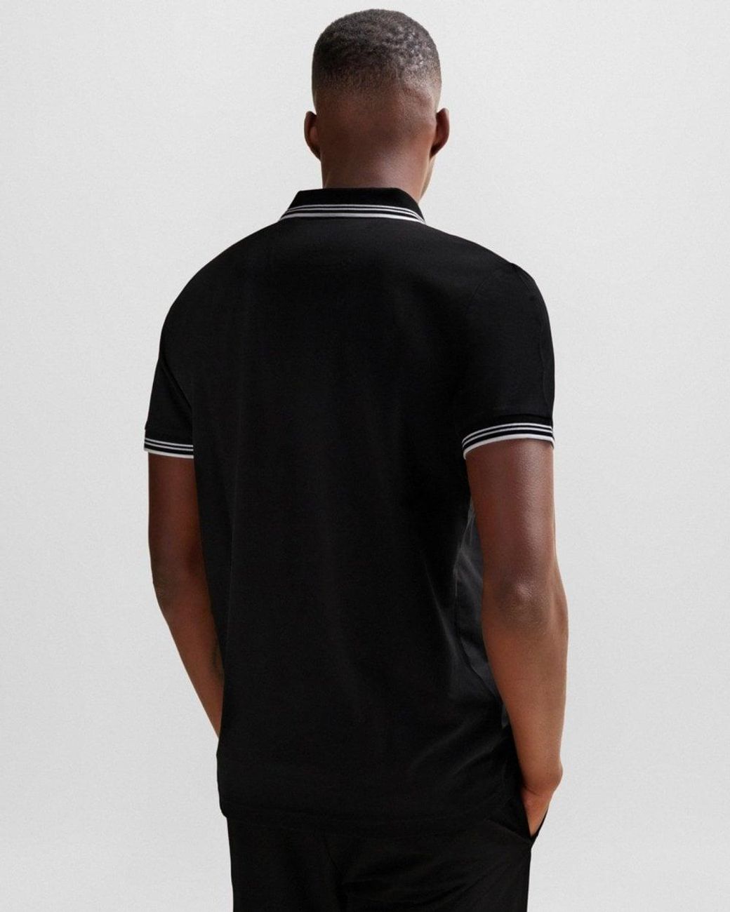Boss Black Paul Short Sleeve Polo Shirt With Contrast Tipping Nos for men