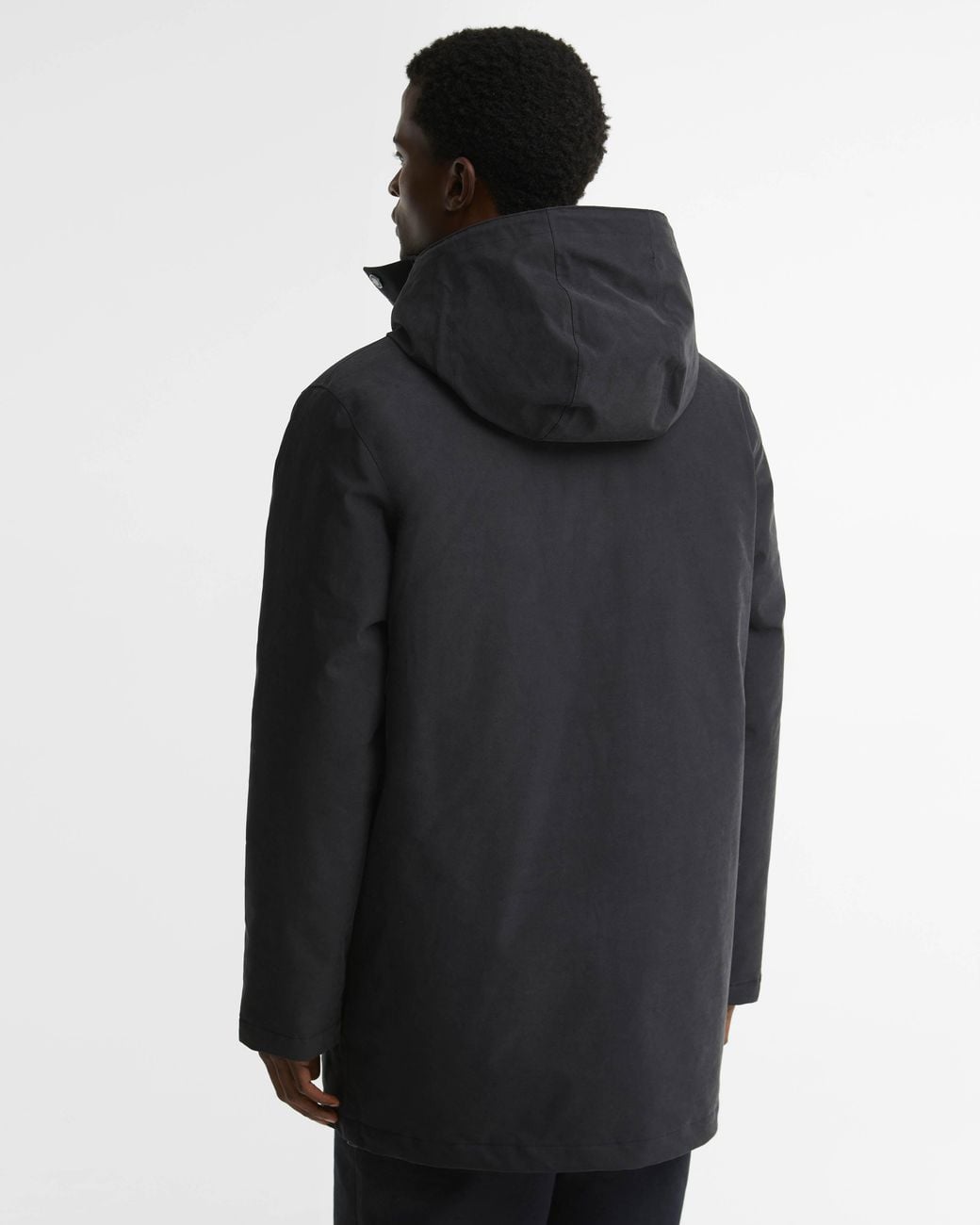 Barbour Black Northfield Winter Waterproof Parka for men