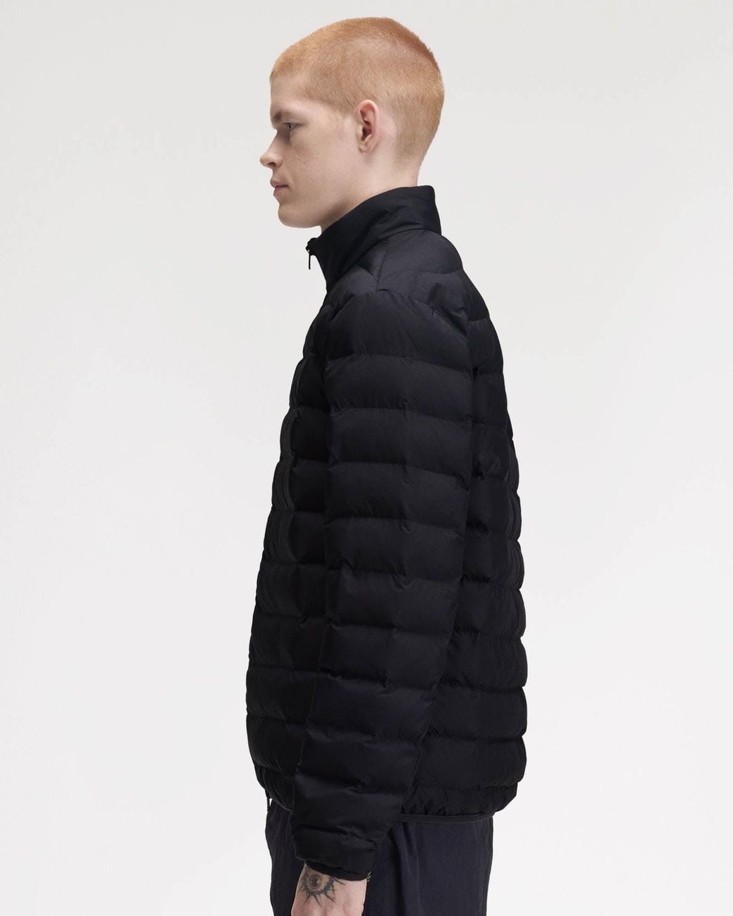 Fred Perry Blue Insulated Jacket for men