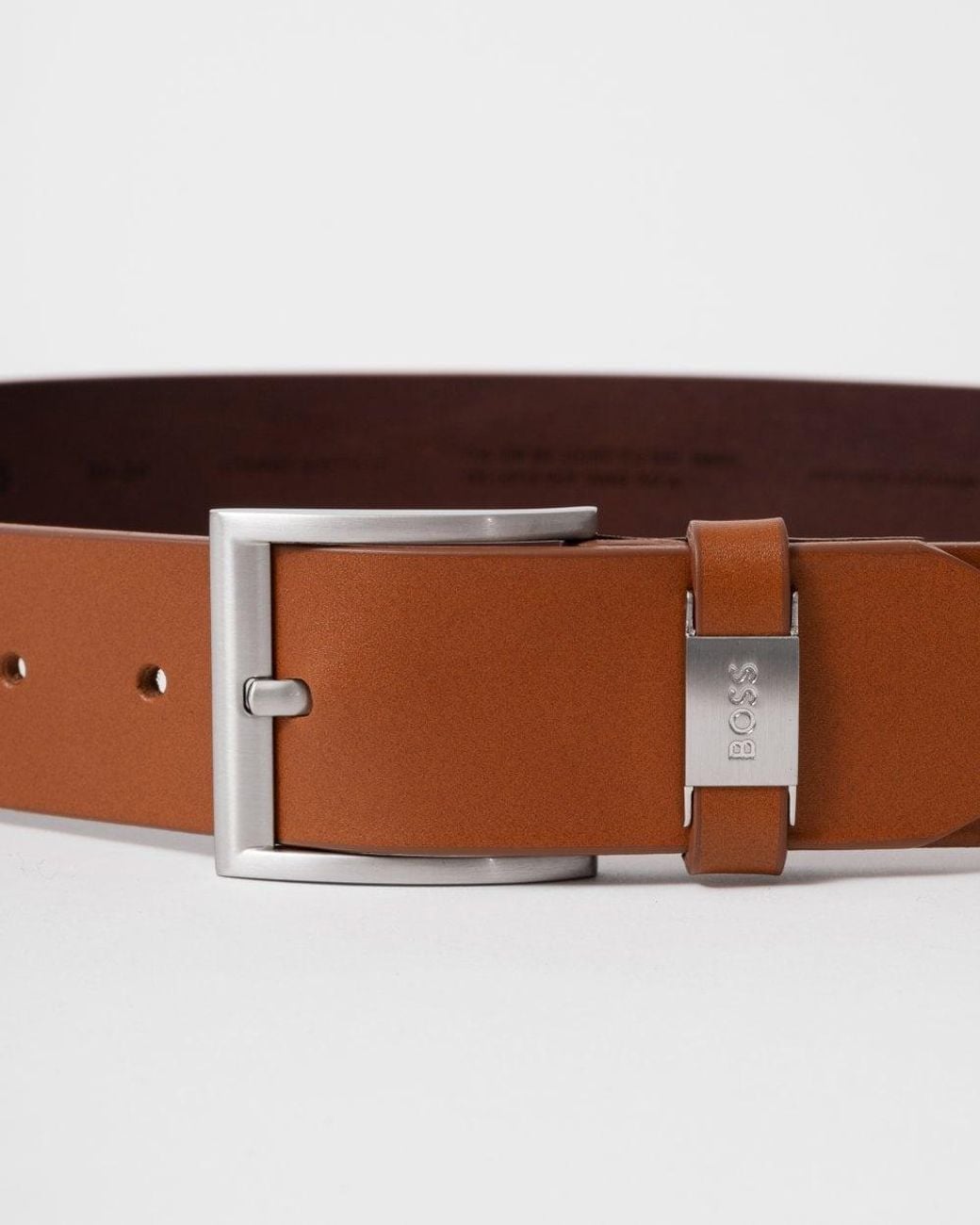 Boss Brown Connio Leather Belt Nos for men