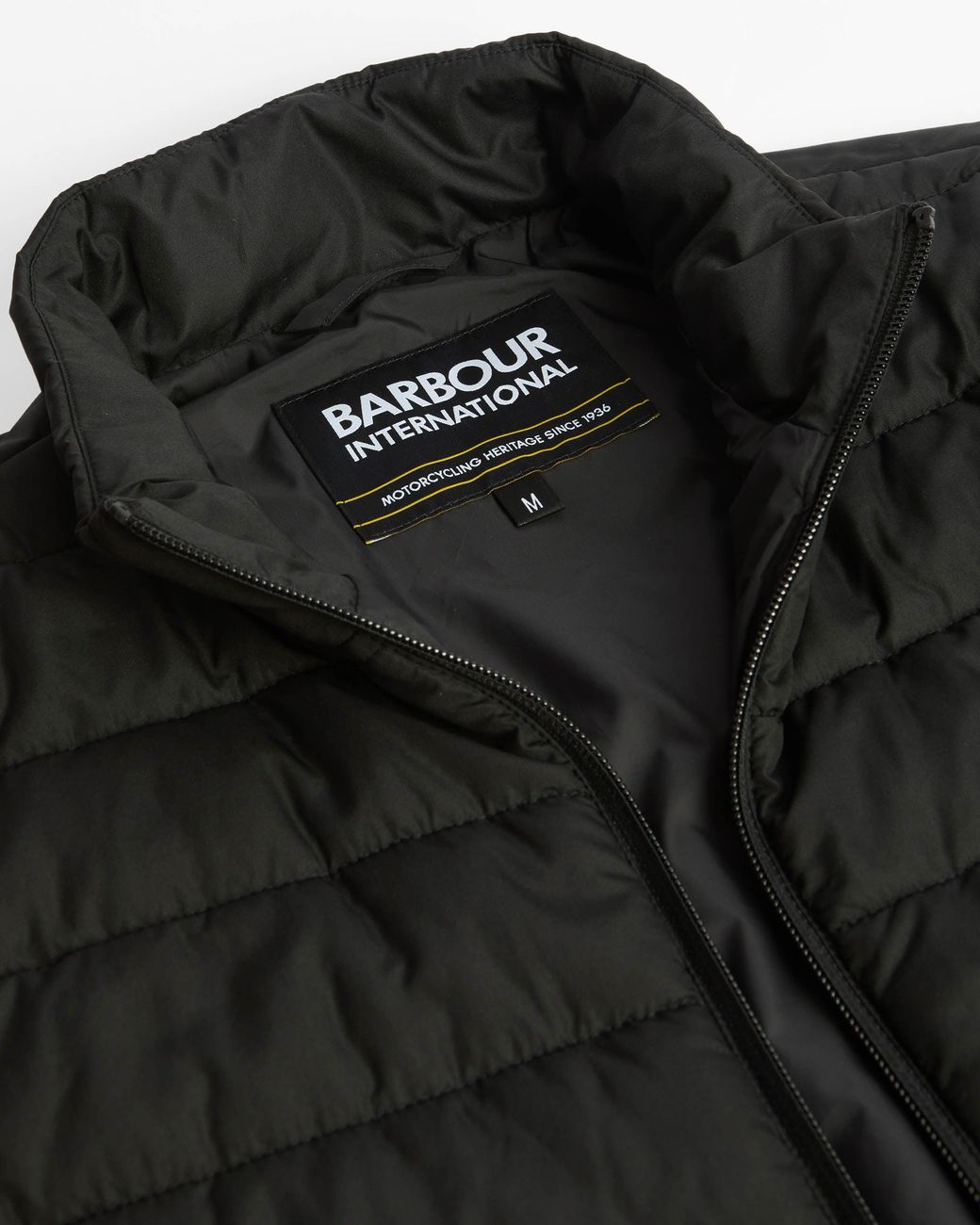 Barbour Black Aldon Quilted Gilet for men