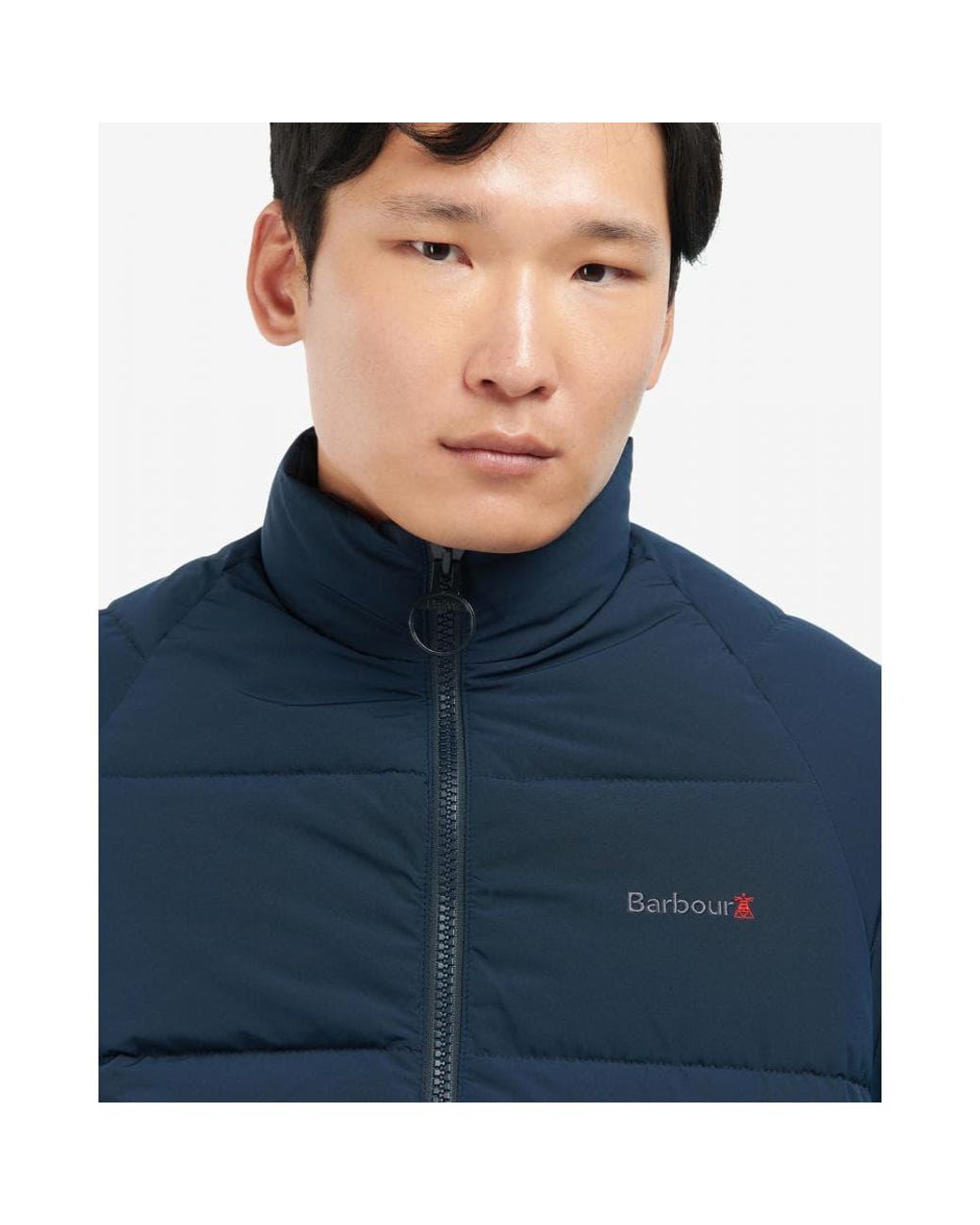 Barbour Weir Baffle Quilted Jacket in Blue for Men Lyst Australia
