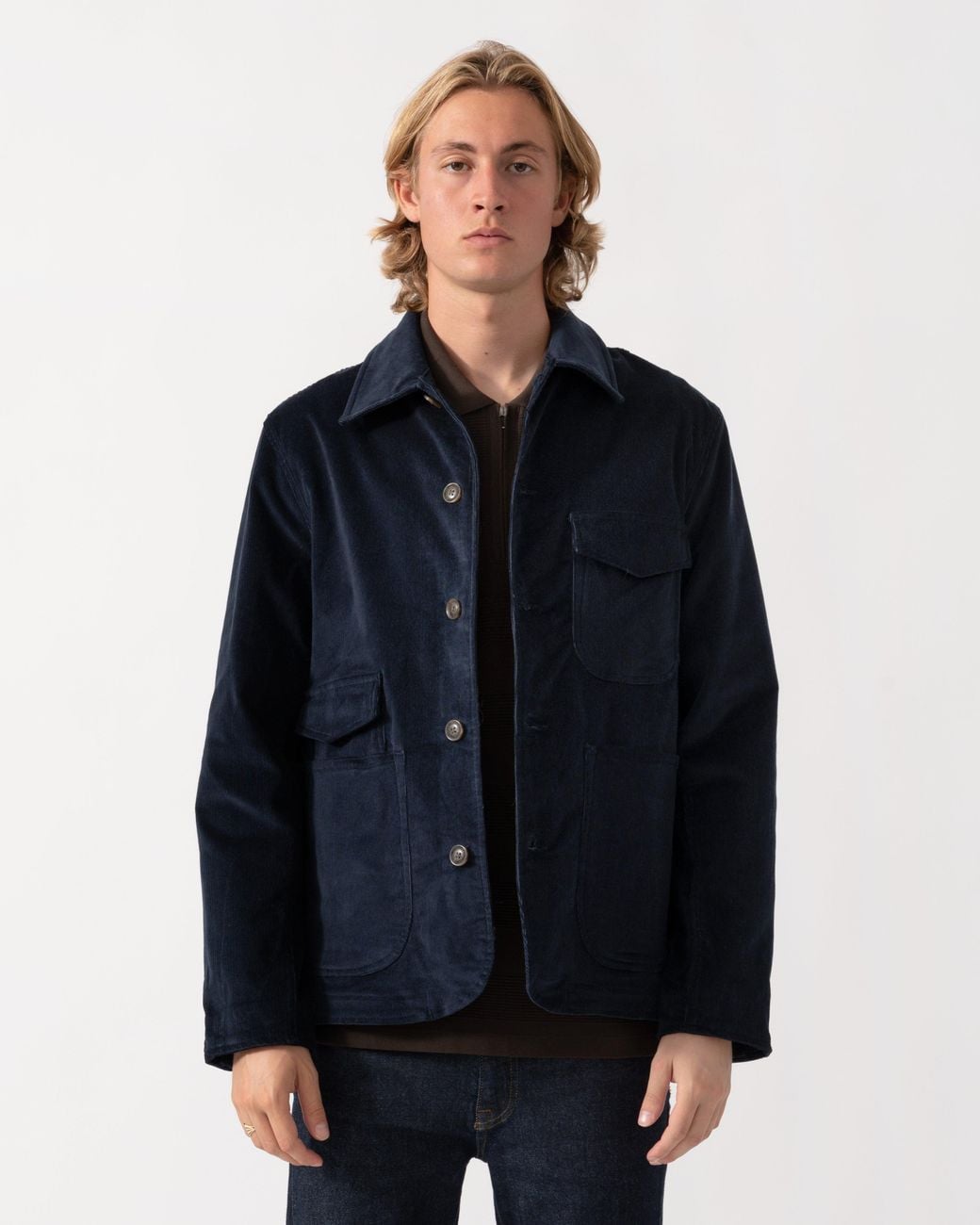 Paul Smith Blue Ps Corduroy Work Jacket for men