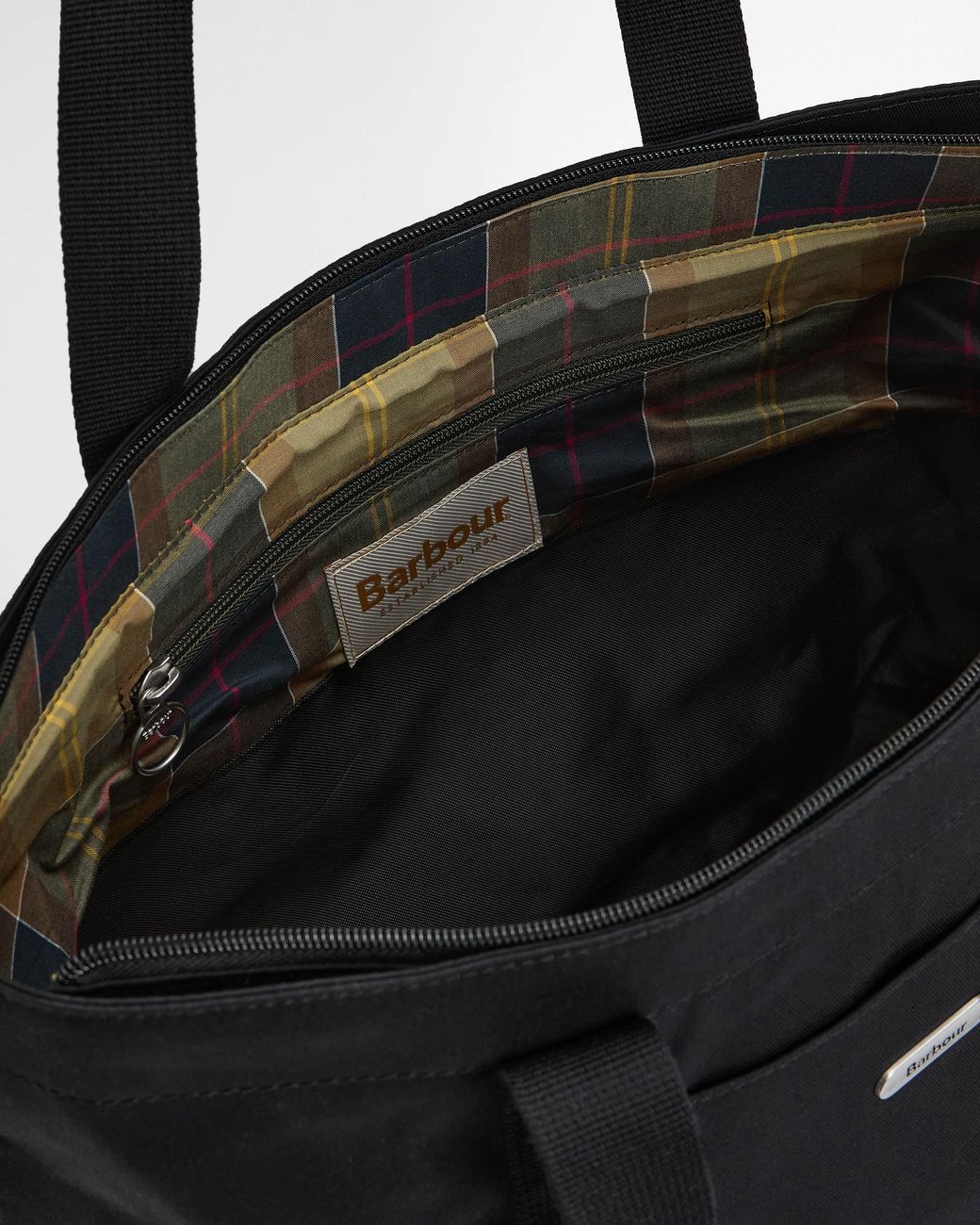 Barbour Black Olivia Tote Bag