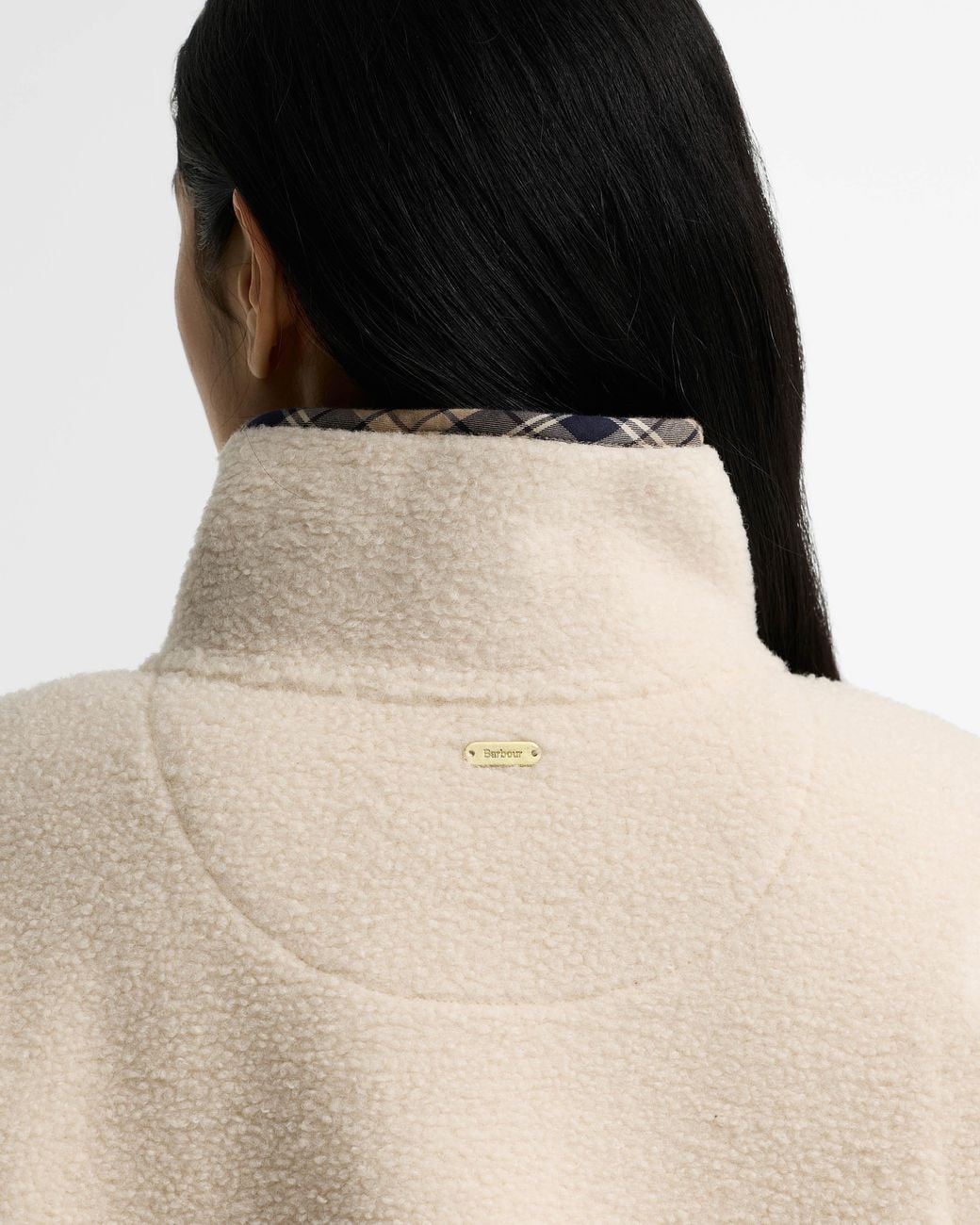Barbour Natural Merys 1/4 Zip Fleece