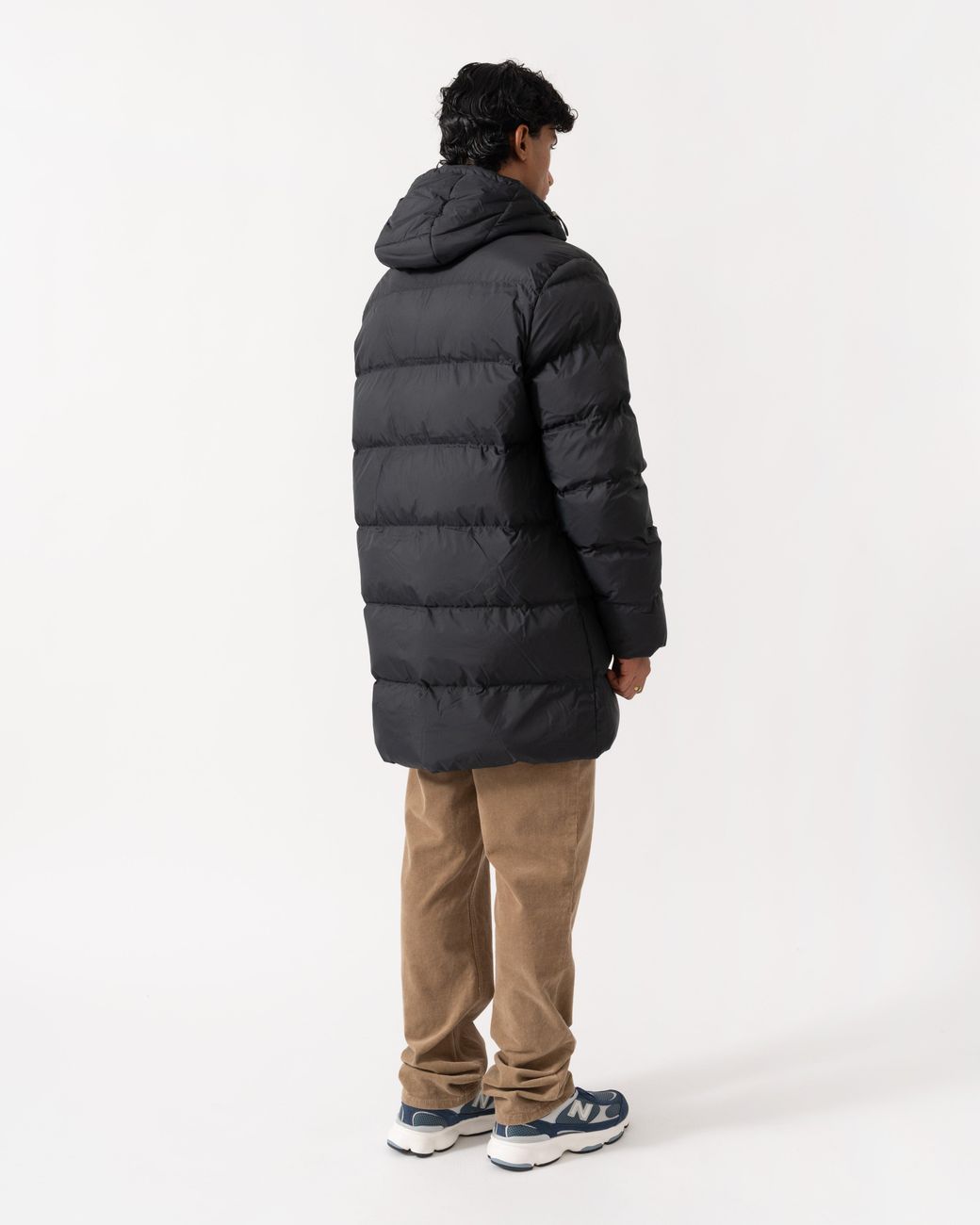 Gant Black Active Cloud Mid Length Jacket for men