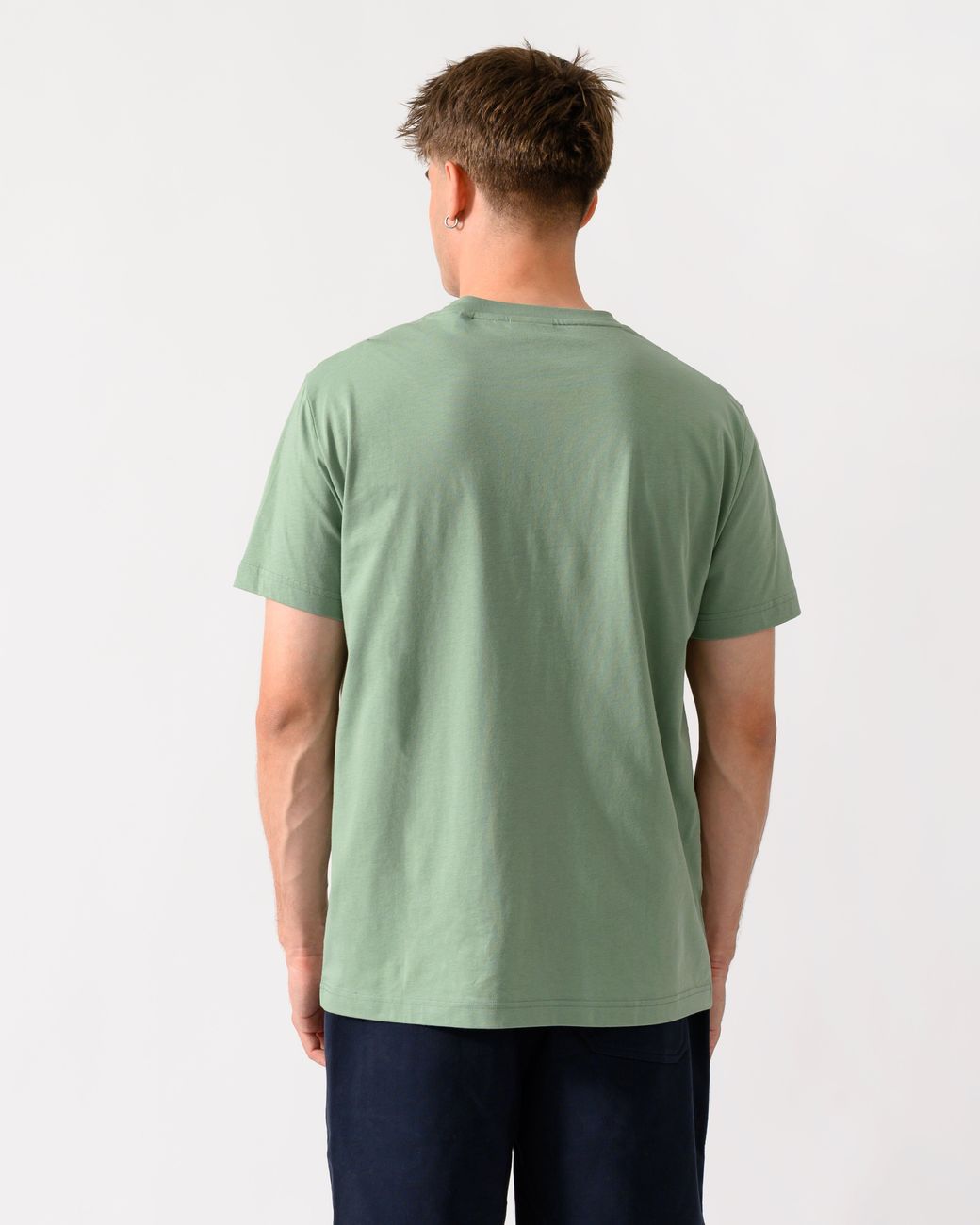 Gant Green Logo Graphic Short Sleeve T-Shirt for men