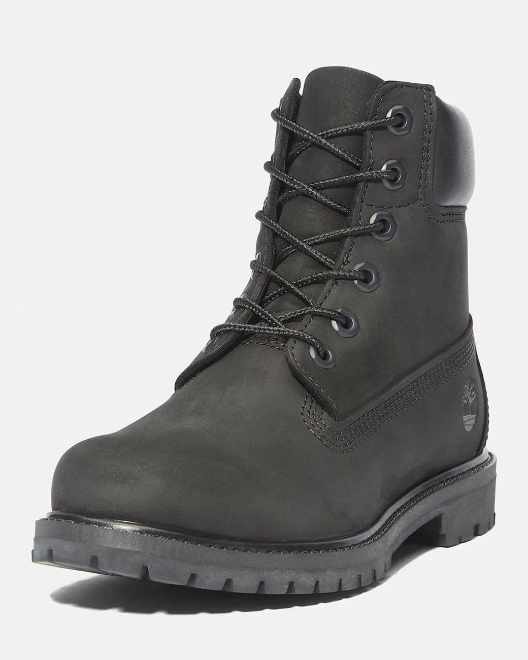 Timberland Black Premium 6 Inch Waterproof Boots