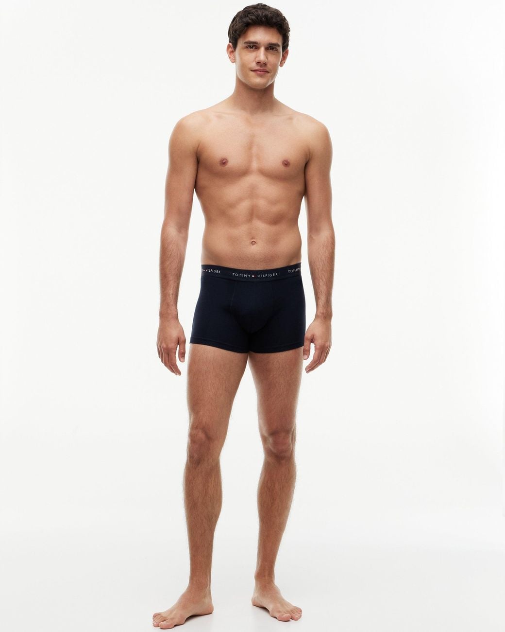 Tommy Hilfiger Blue 3-Pack Logo Waistband Trunks for men