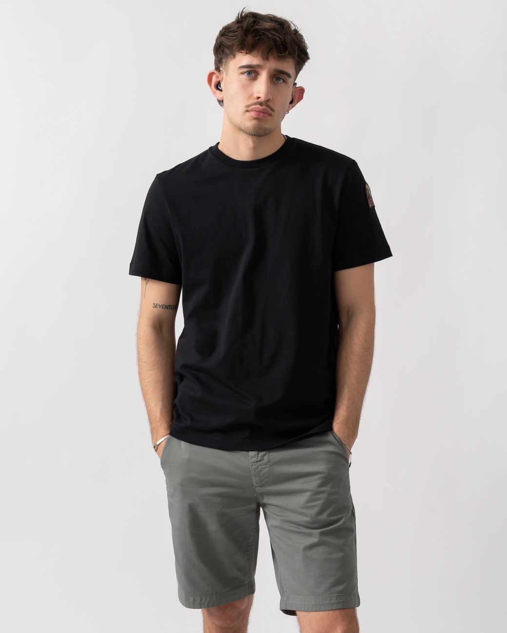 Parajumpers Black Shispare T-Shirt for men