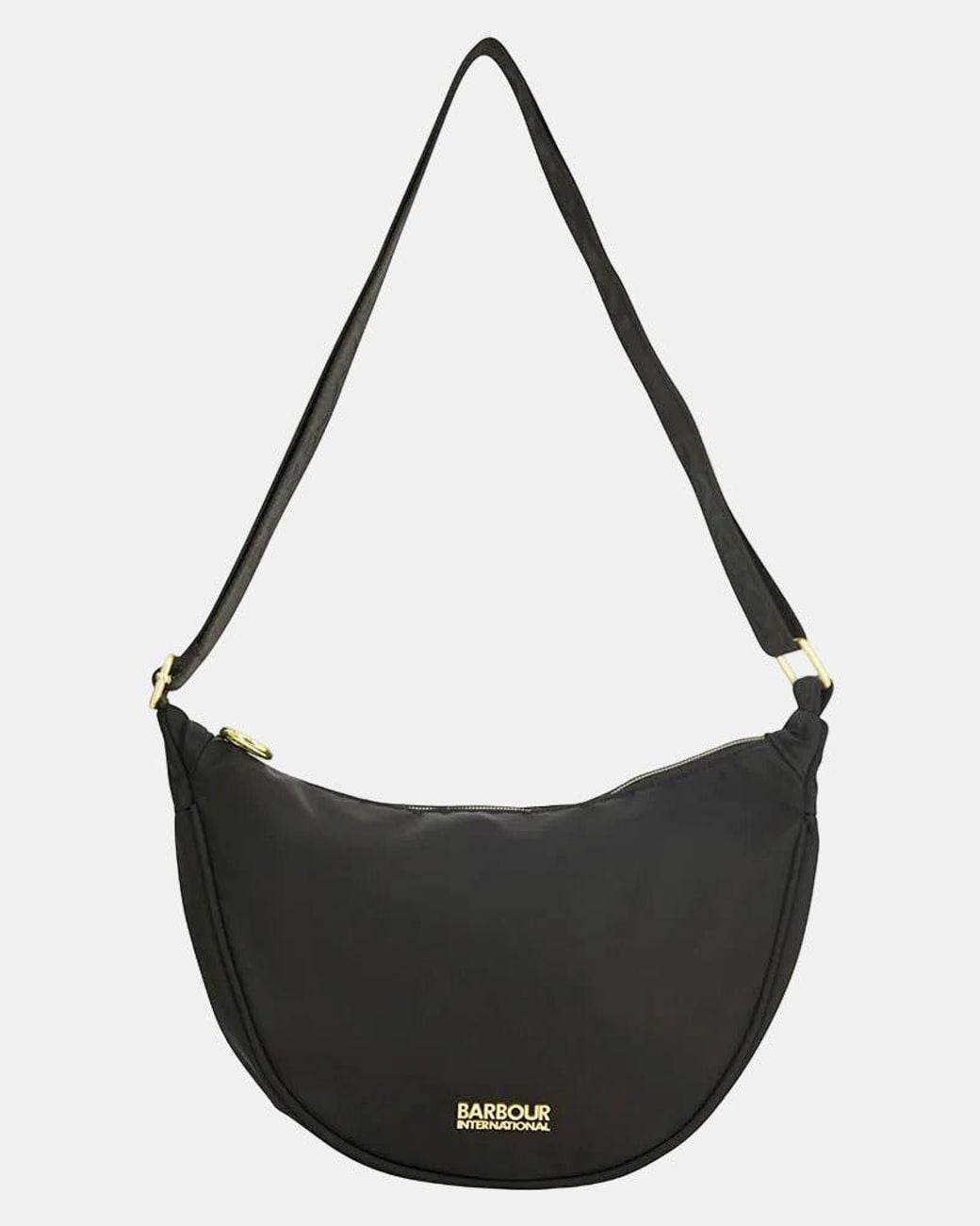 Barbour Black Qualify Shoulder Sling Bag