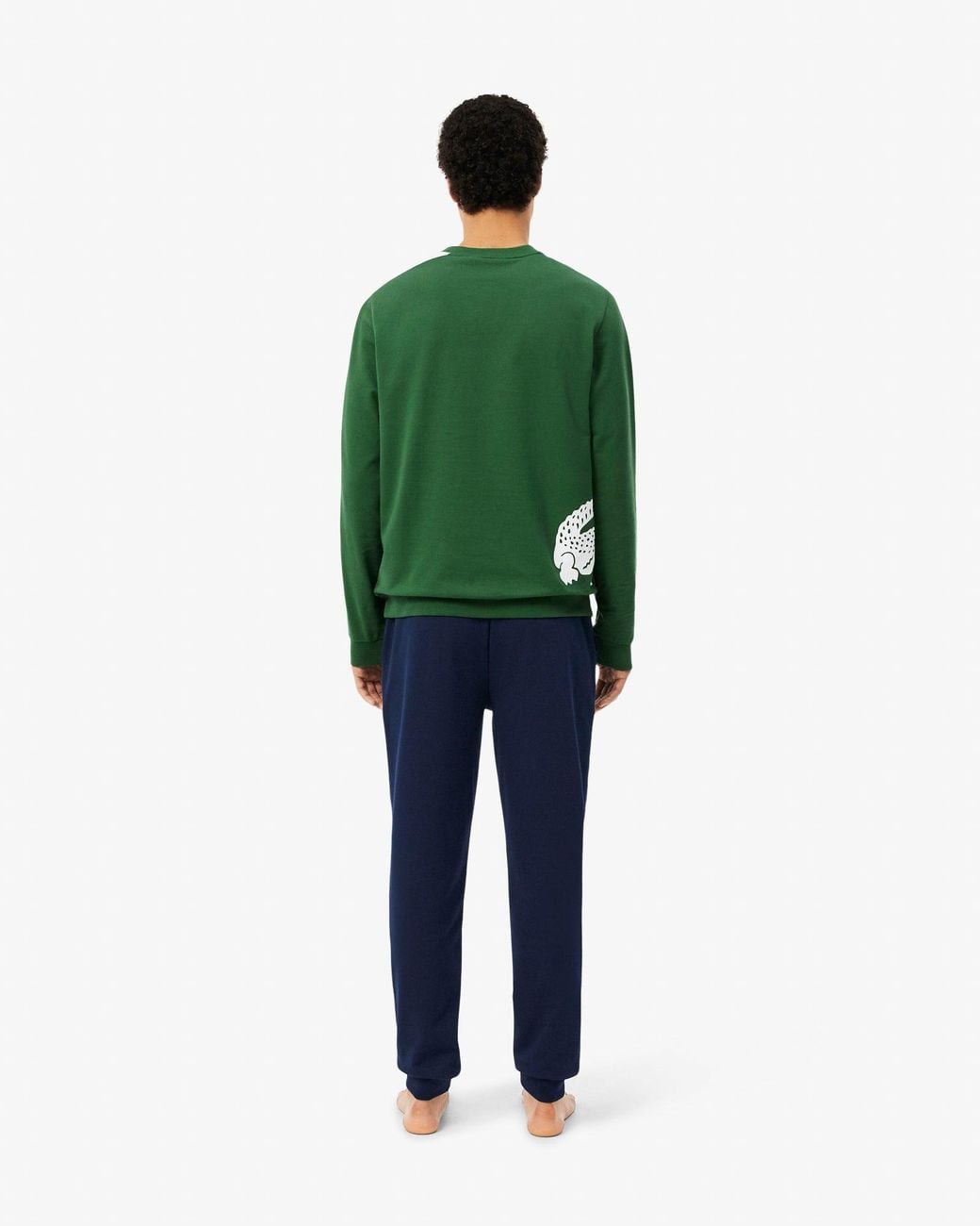 Lacoste Blue Fleece Loungewear Pants for men