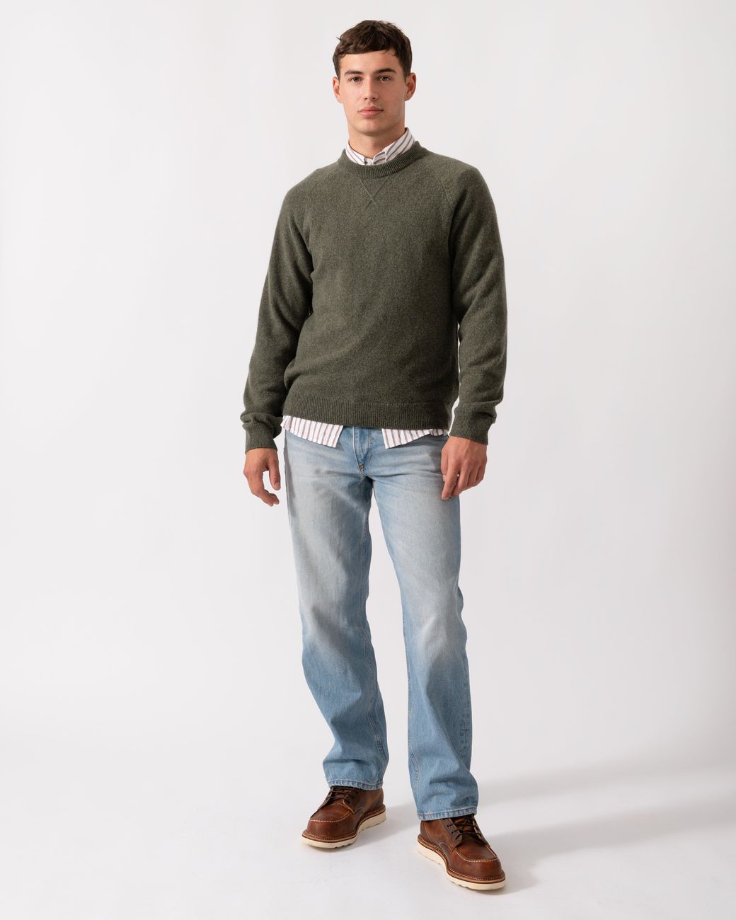 Paul Smith Green Ps Crew Neck Sweater for men