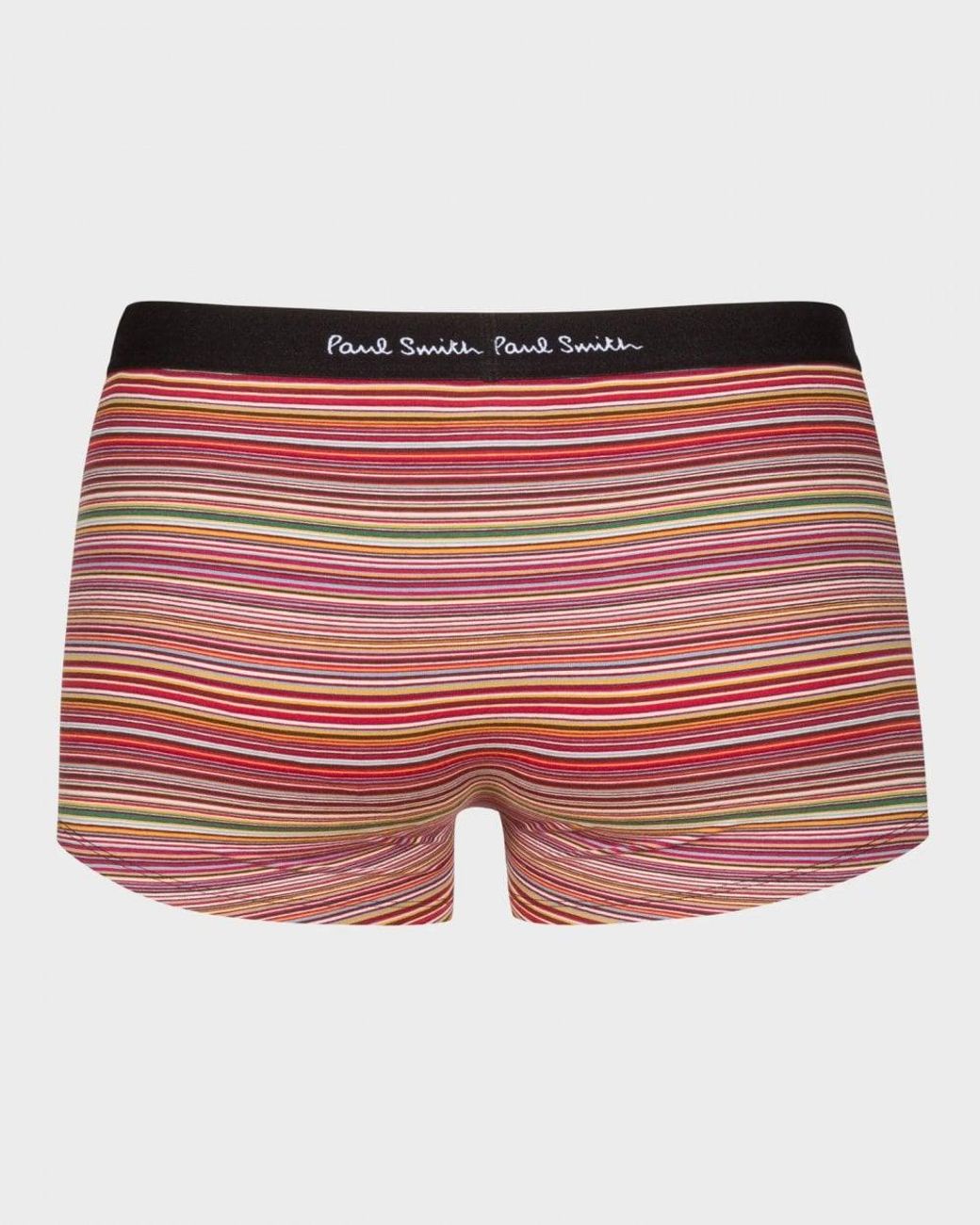 Paul Smith Red 3 Pack Signature Stripe Trunks for men