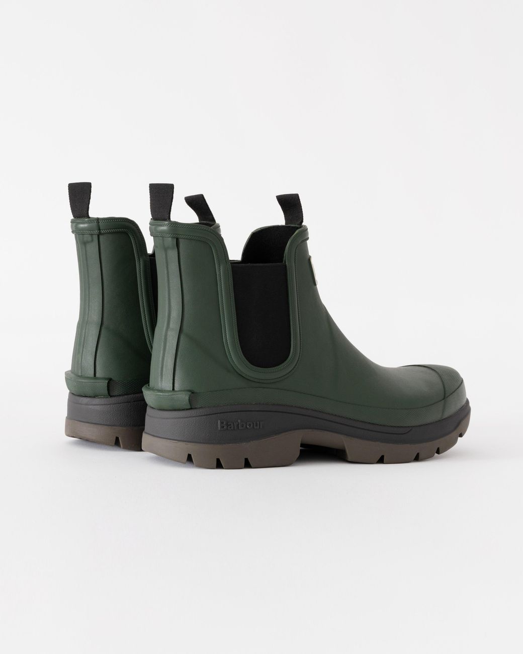 Barbour Green Nimbus Chelsea Style Wellingtons for men