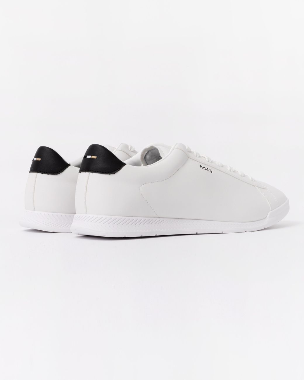 Boss White Nitan Lowp Pltd Trainers for men