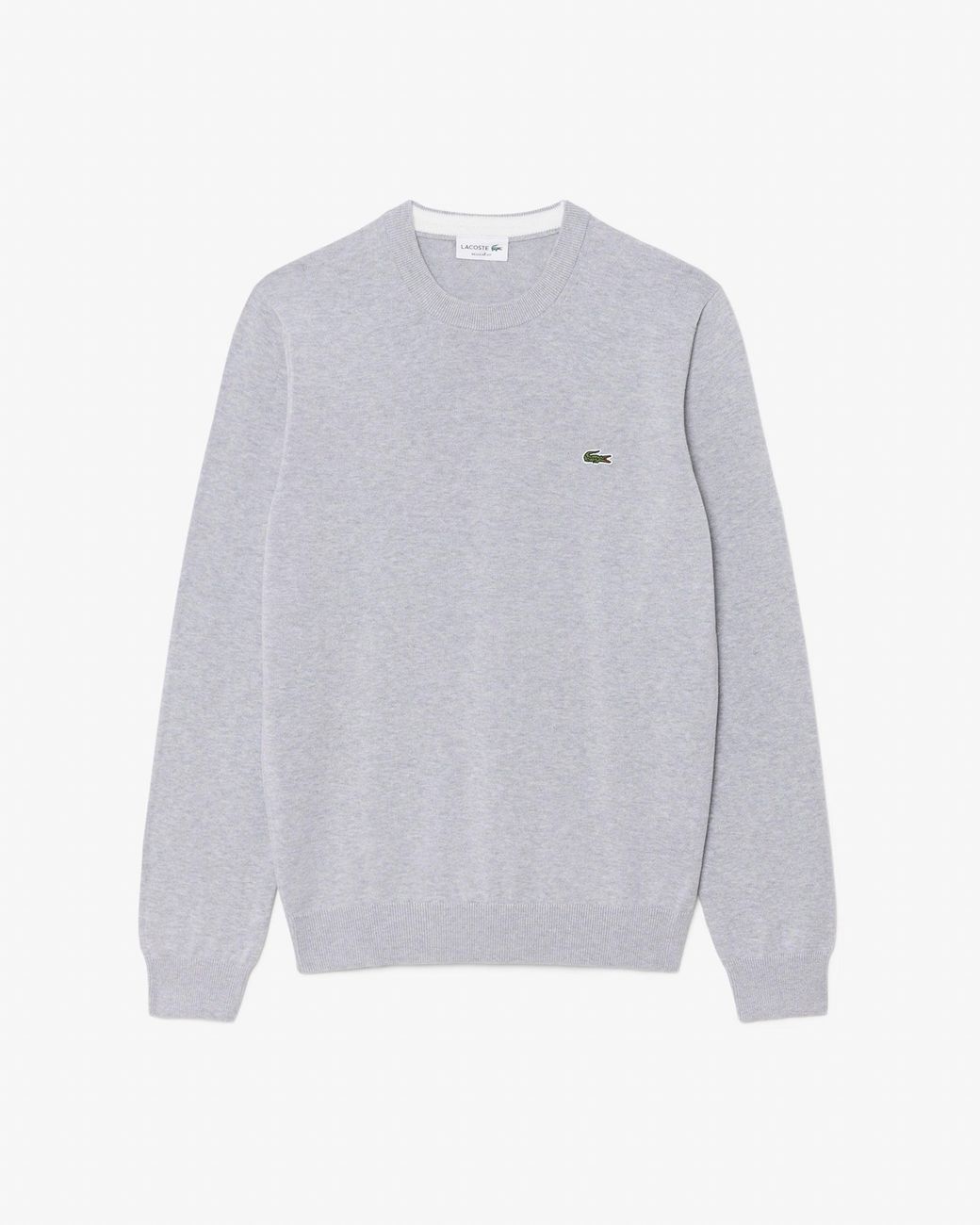 Lacoste Multicolor Lactose Zippered Stand-up Collar Cotton Sweatshirt for men