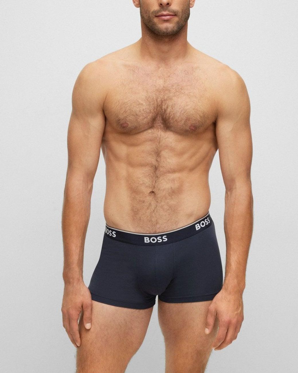 Boss Blue 3 Pack Power Trunks Nos Size: M for men