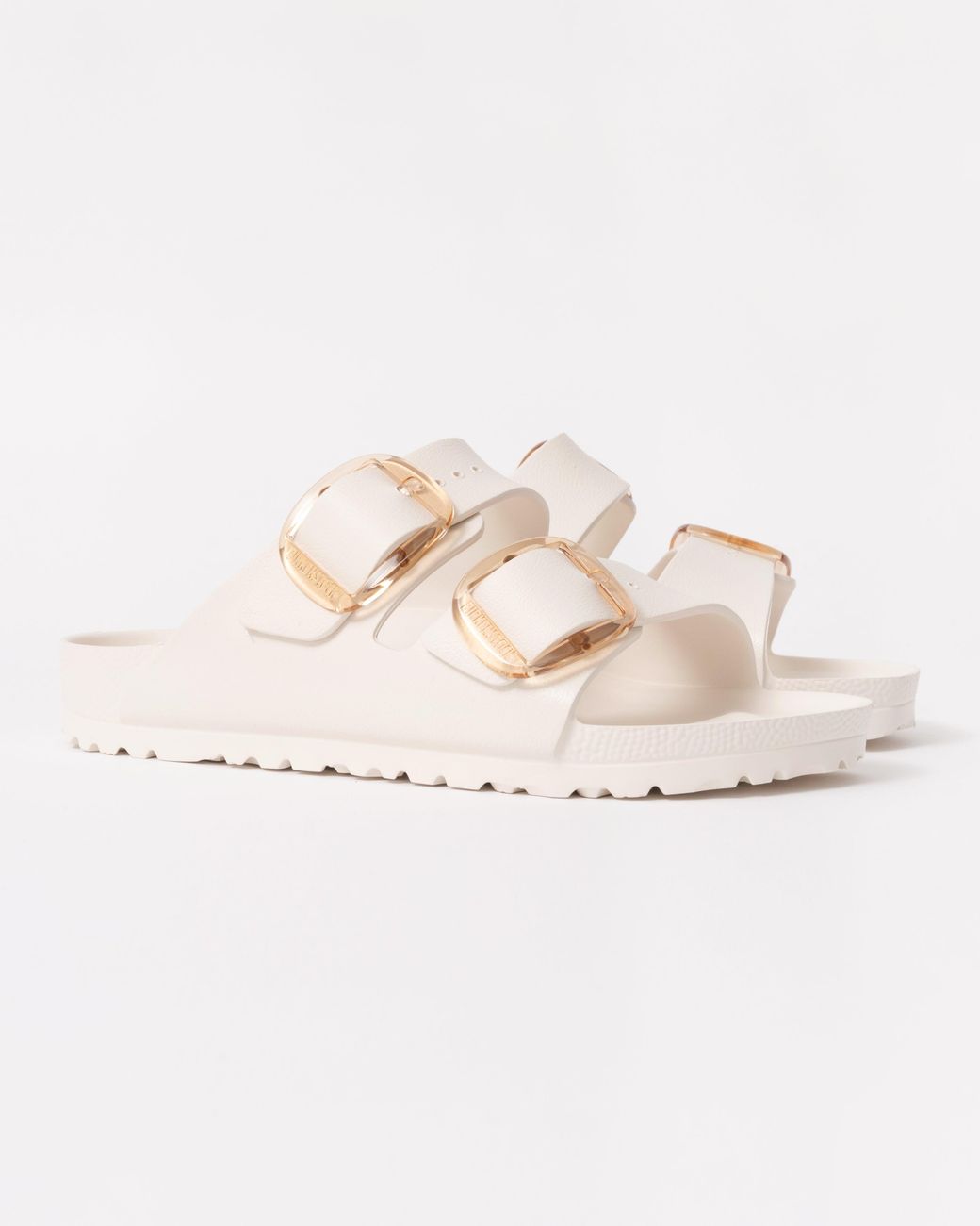 Birkenstock Natural Arizona Big Buckle Eva Sandals