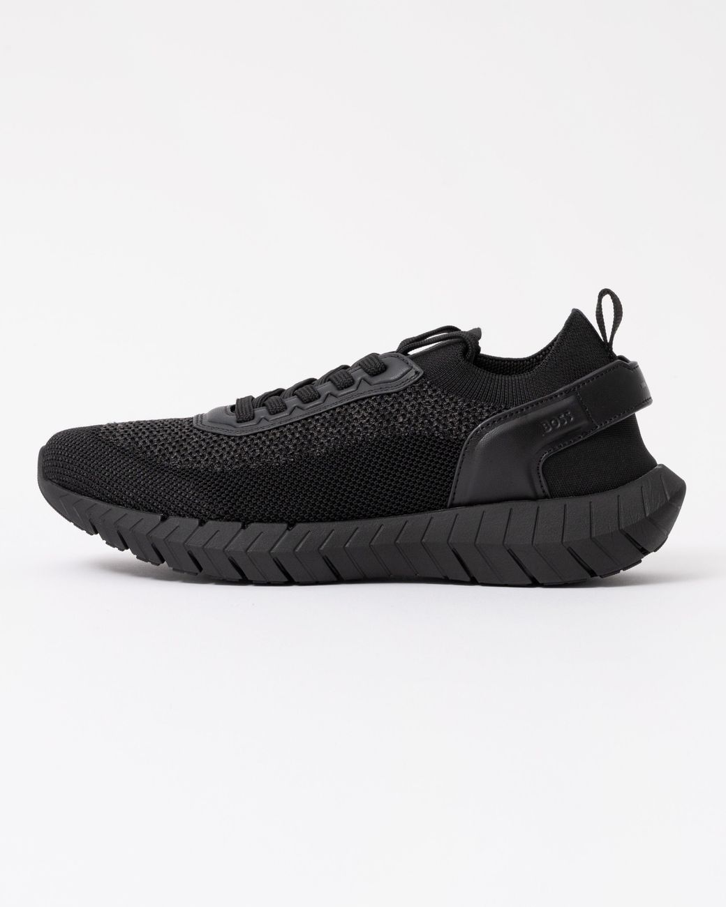 Boss Black Motion Sock Trainers With Knitted Uppers for men