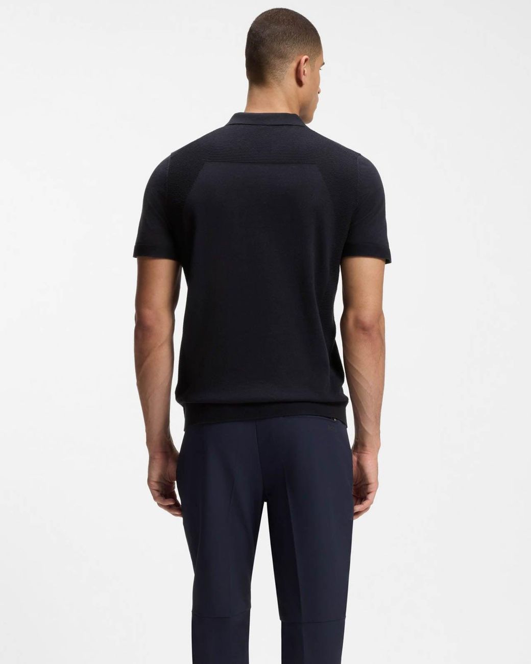 Boss Blue Momentum-Lite Short Sleeve Polo Shirt for men