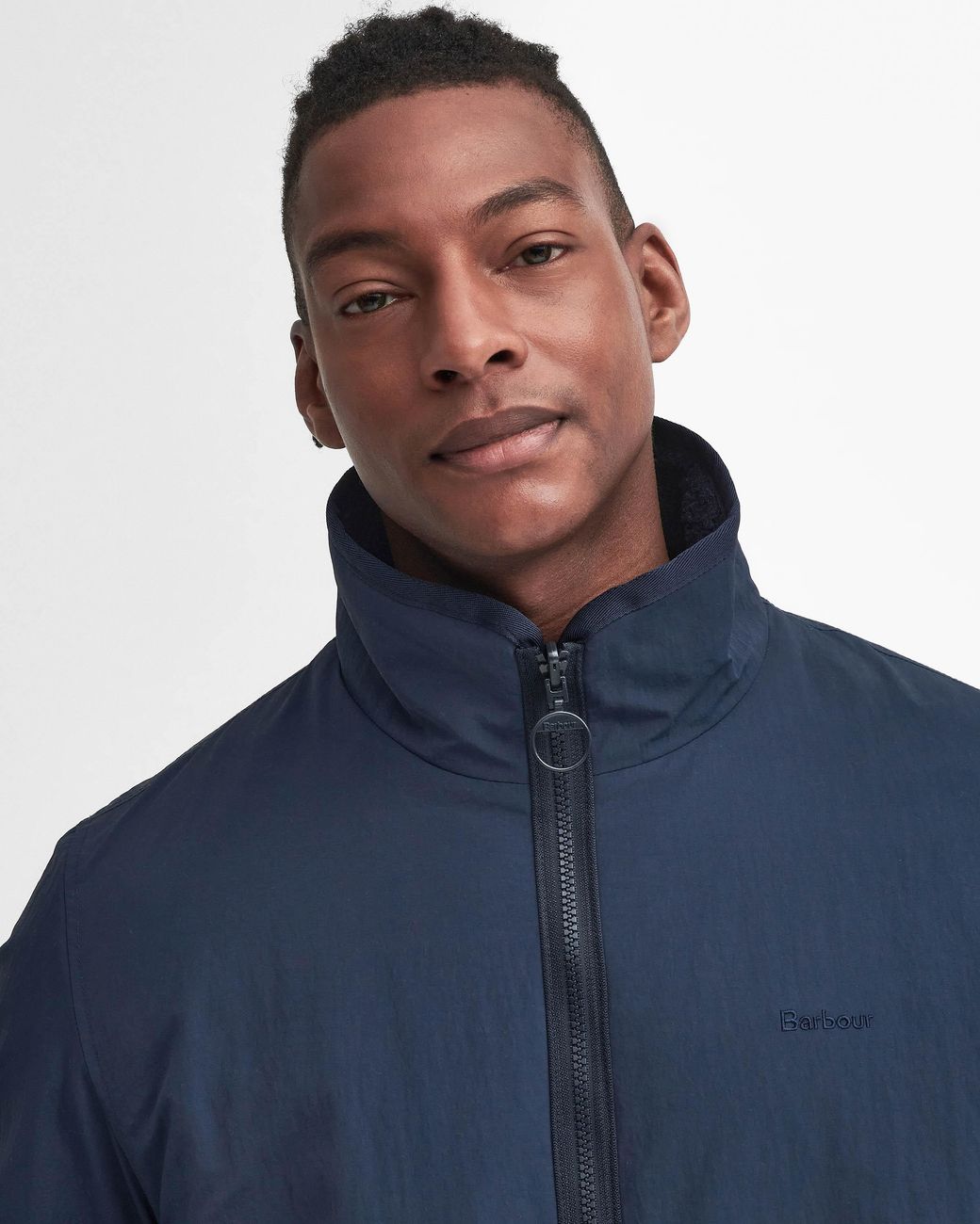 Barbour Blue Reversible Fleece Jacket for men