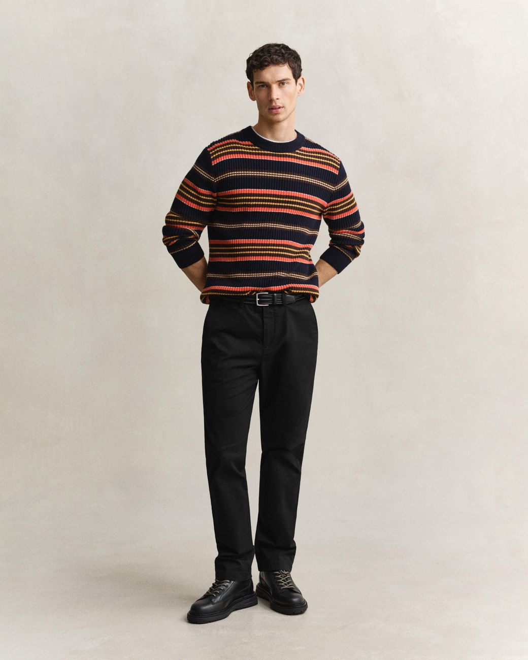 Gant Black Classic Regular Chinos for men