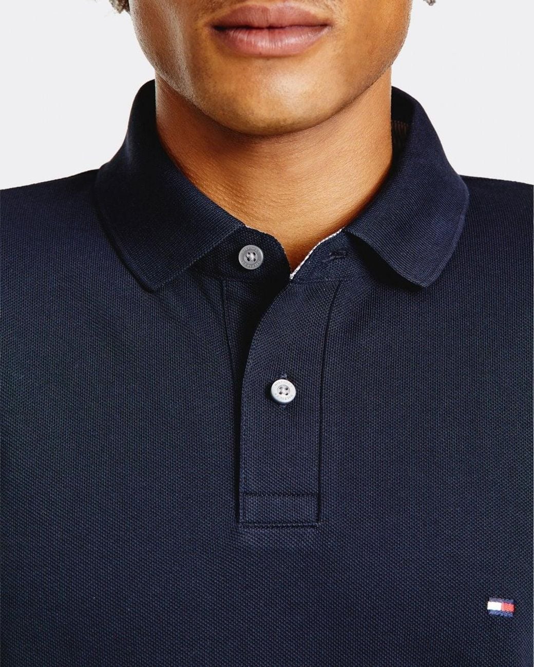 Tommy Hilfiger Blue 1985 Regular Long Sleeve Polo Shirt for men