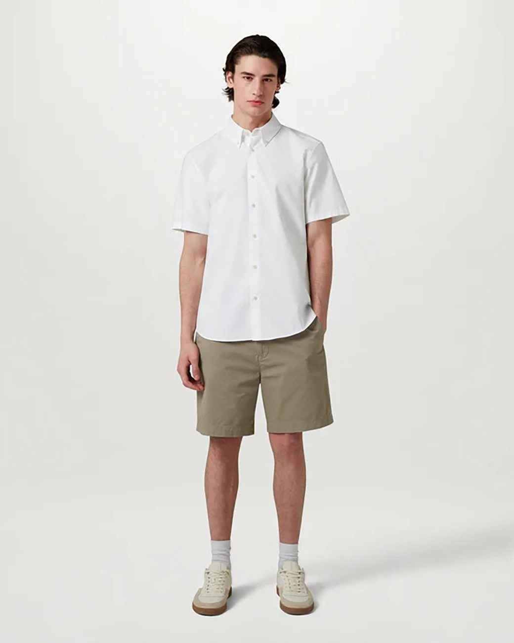 Belstaff White Short Sleeve Street Shirt for men