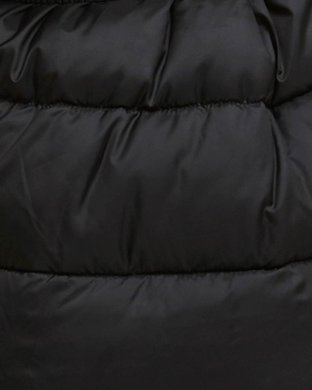 Barbour Black Short Track Line Puffer Jacket