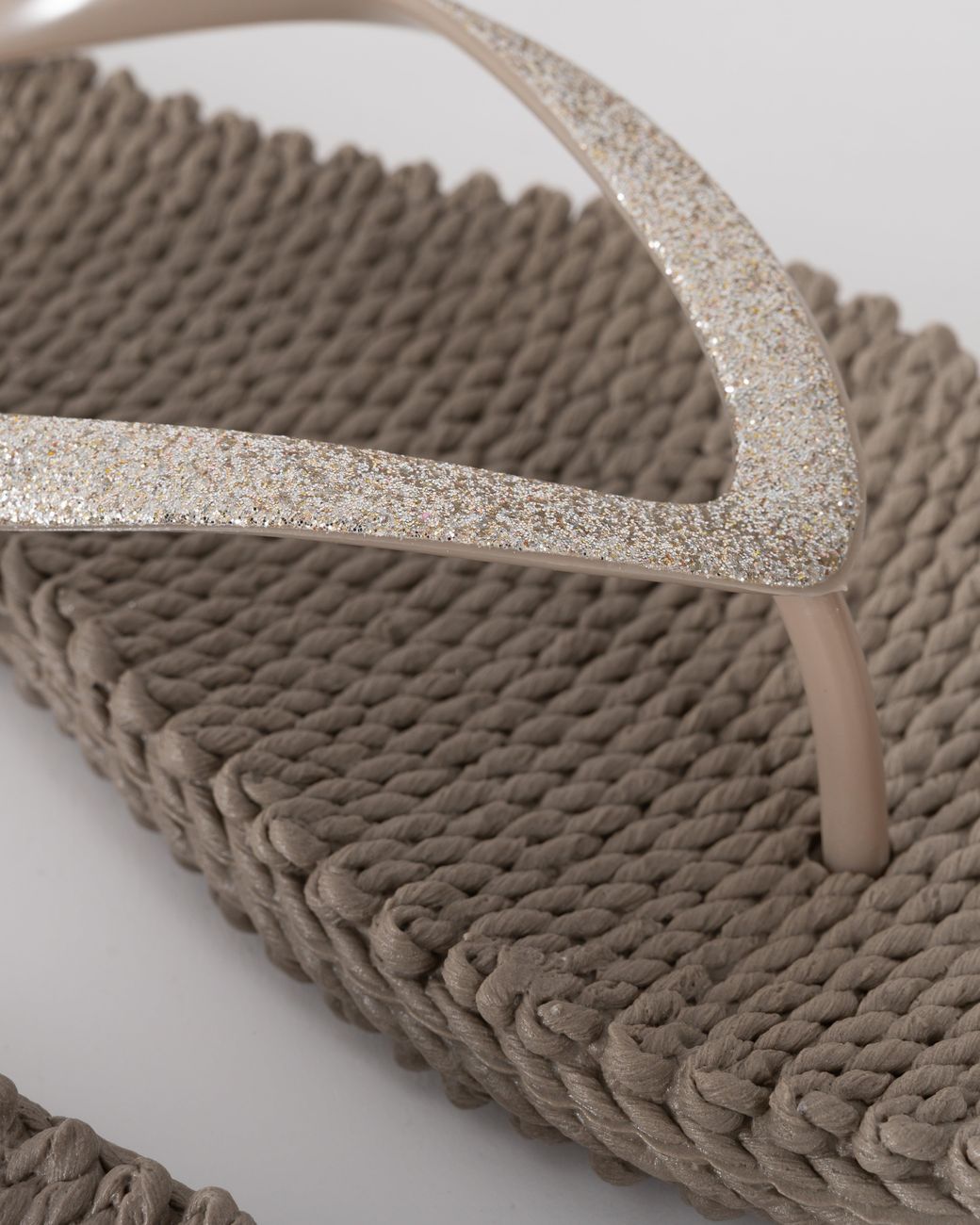 Ilse Jacobsen White Cheerful Glitter Flip Flops
