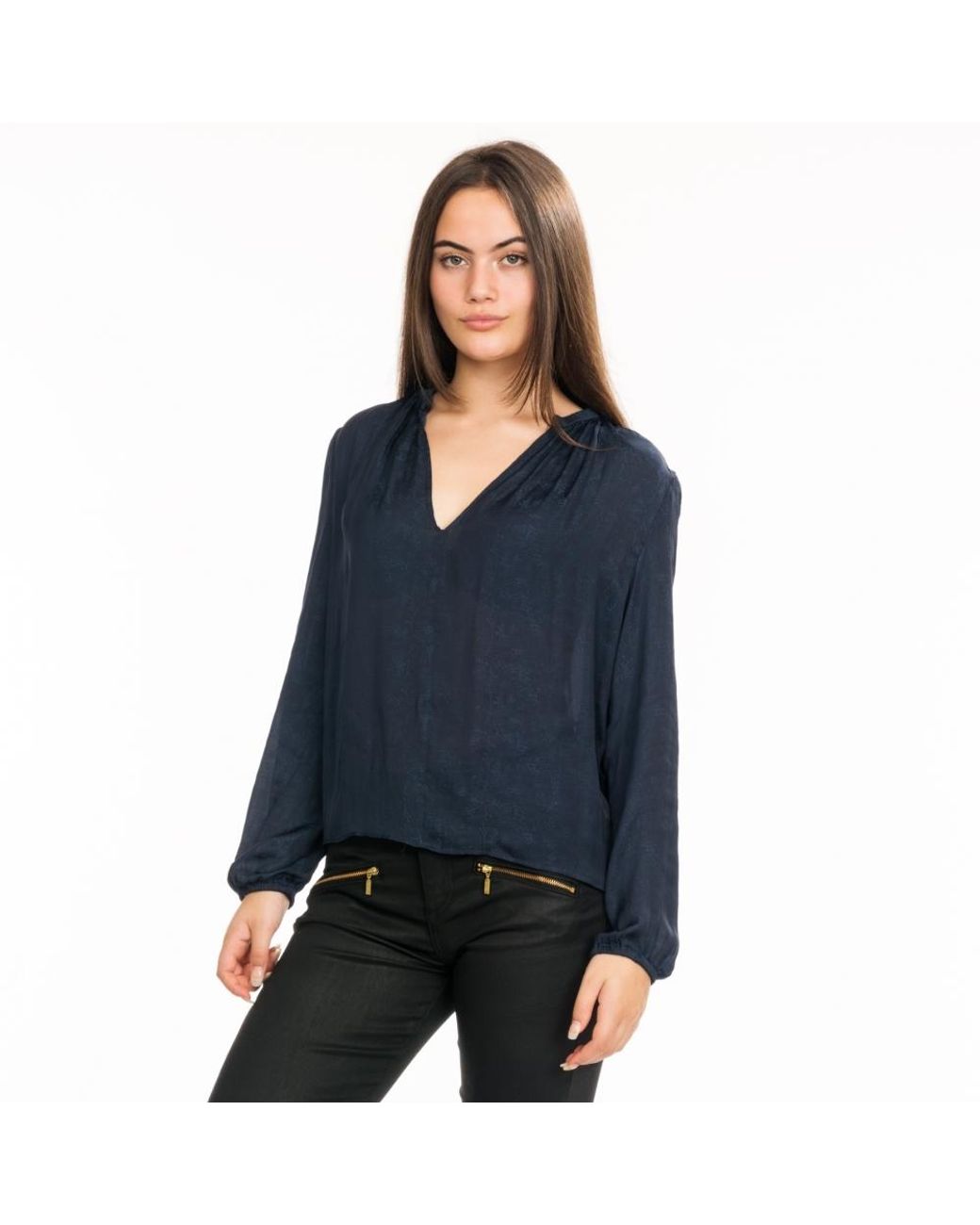 elva ls dress dark sapphire