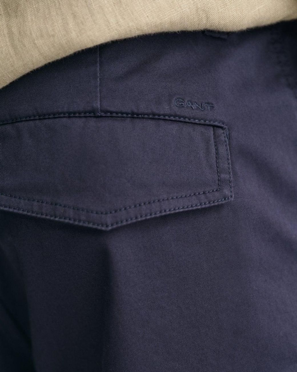 Gant Natural Relaxed Twill Cargo Shorts for men