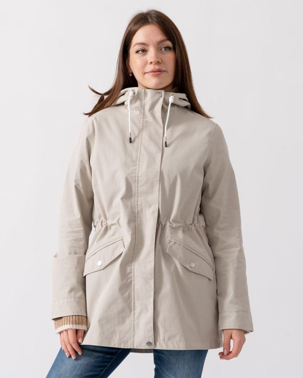 Joules Portwell Jacket in Natural Lyst