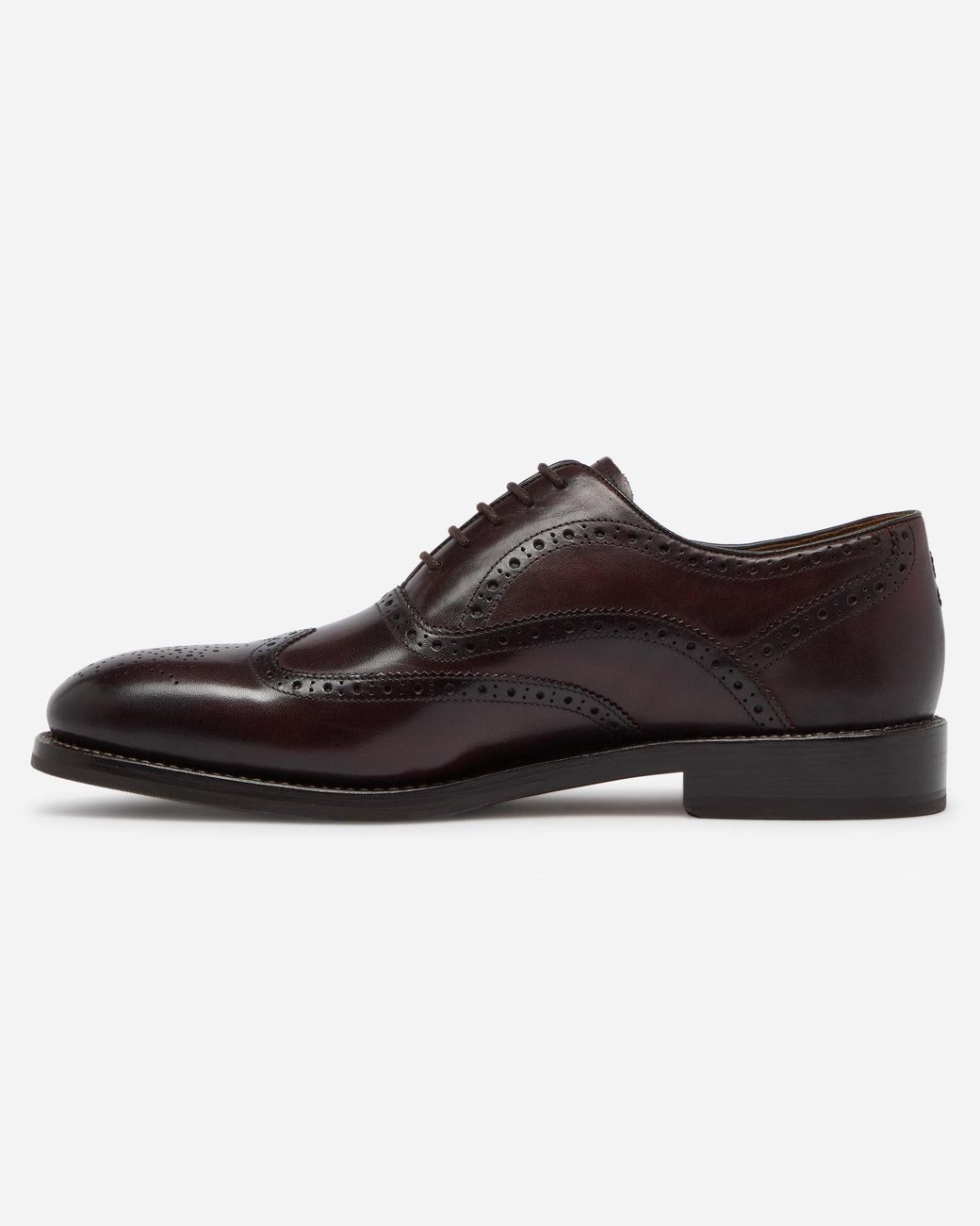 Oliver Sweeney Brown Hunstanton Hand Antiqued Calf Leather Oxford Shoes for men