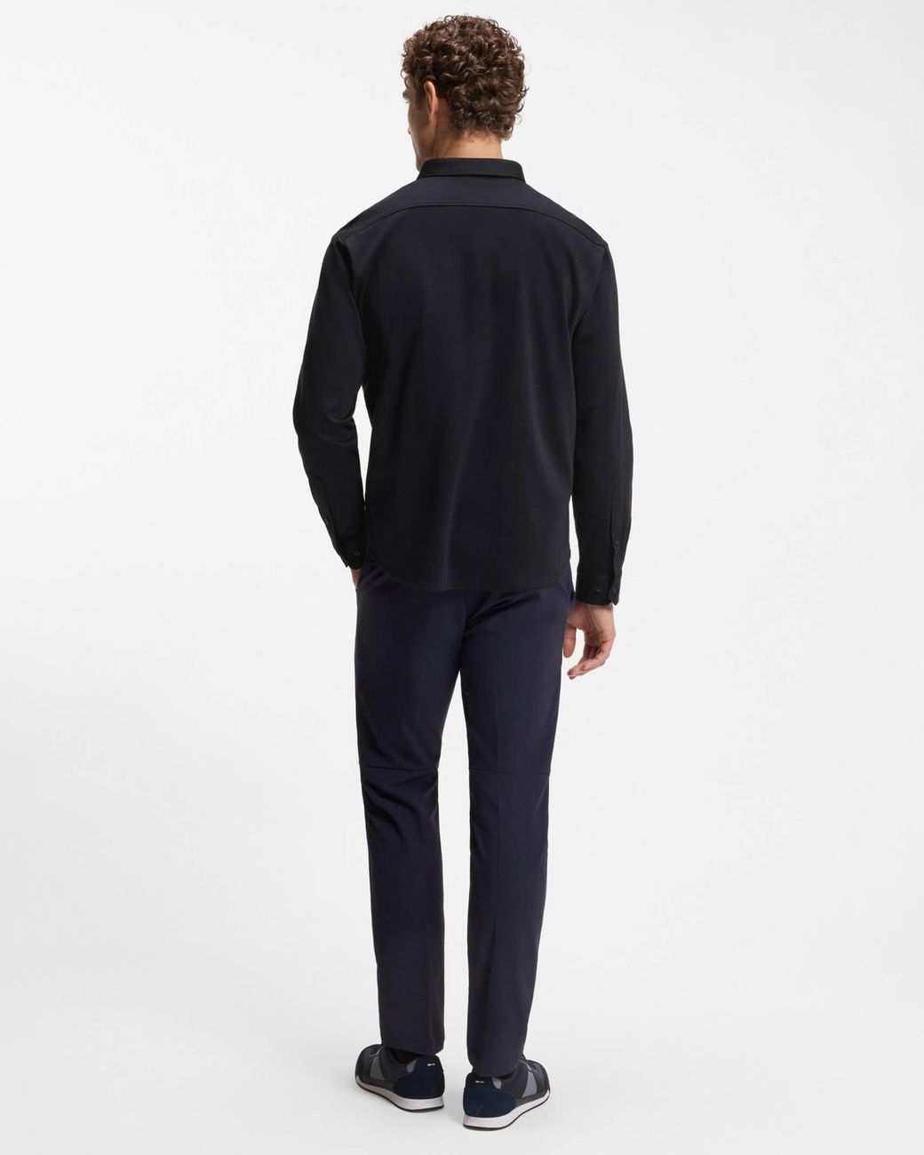 Boss Blue St Motion Long Sleeve Shirt for men