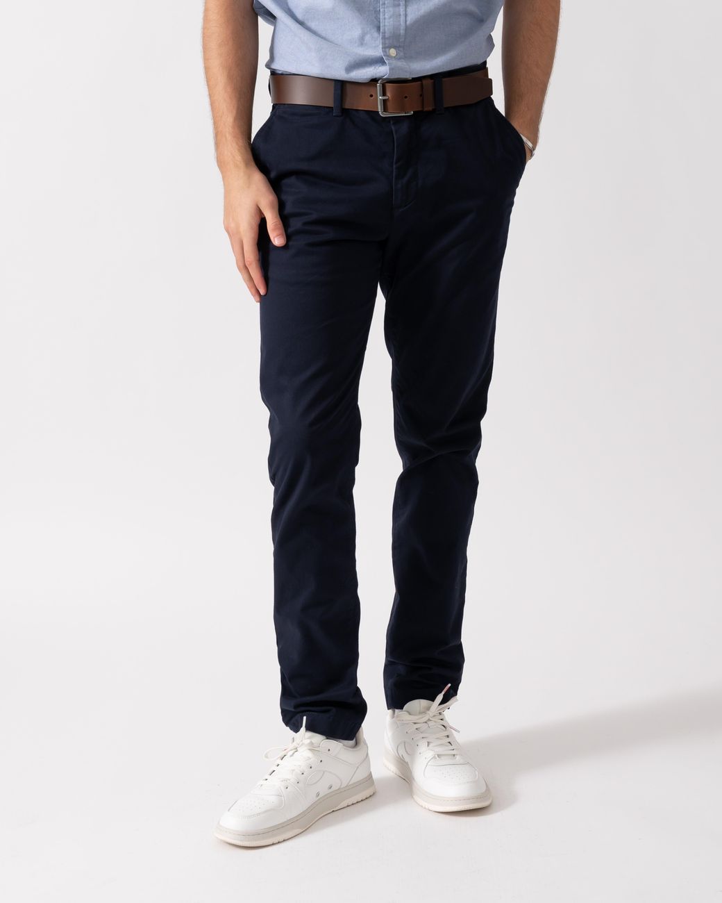 Gant Blue Slim Fit Classic Chinos for men
