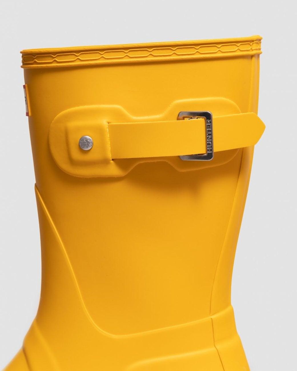 Hunter Yellow Original Short Wellies